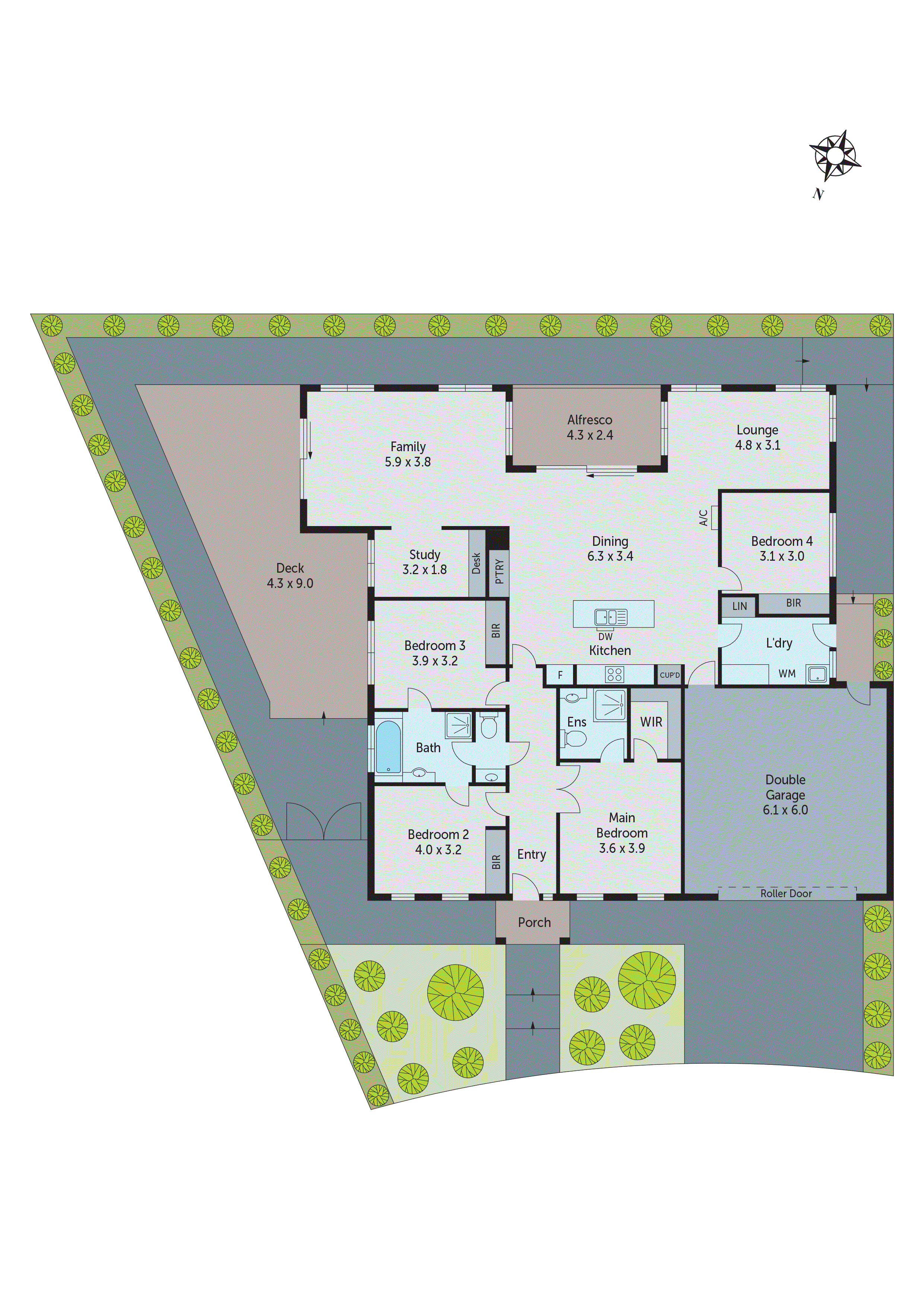 12 Silkwood Close, Highton VIC 3216 - Floorplan