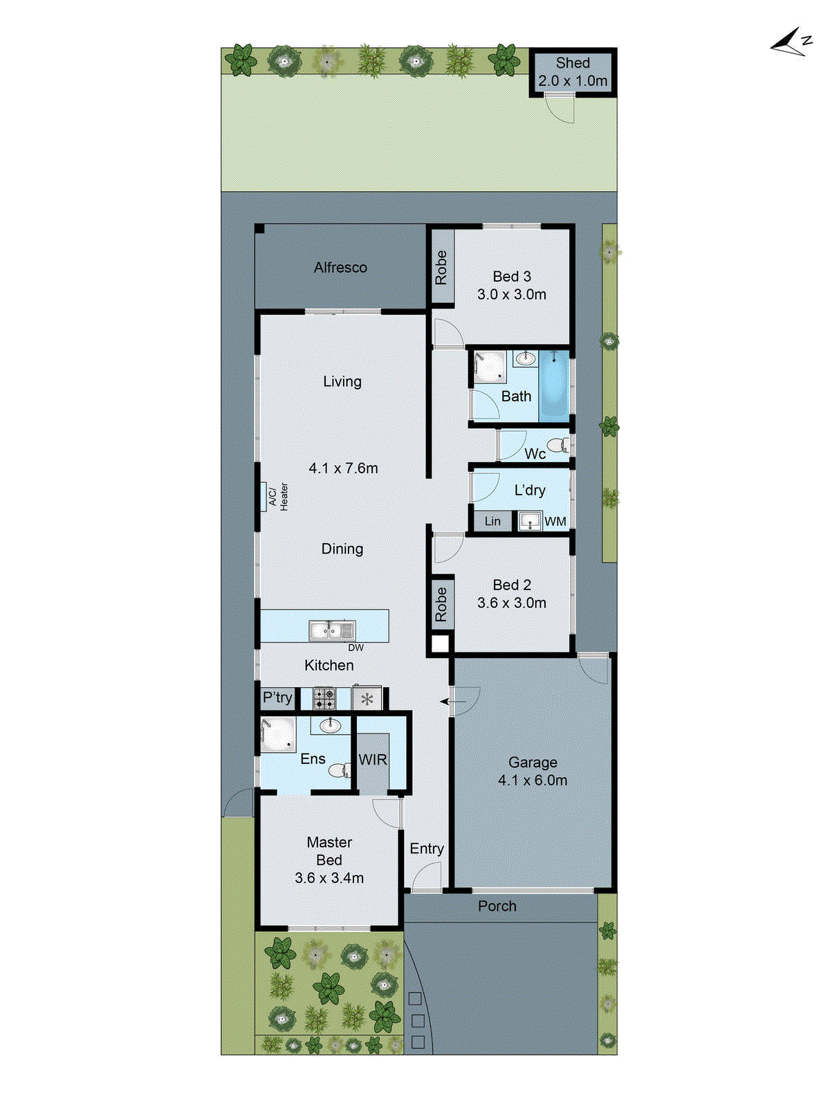 12 Simony Drive, Armstrong Creek VIC 3217 - Floorplan