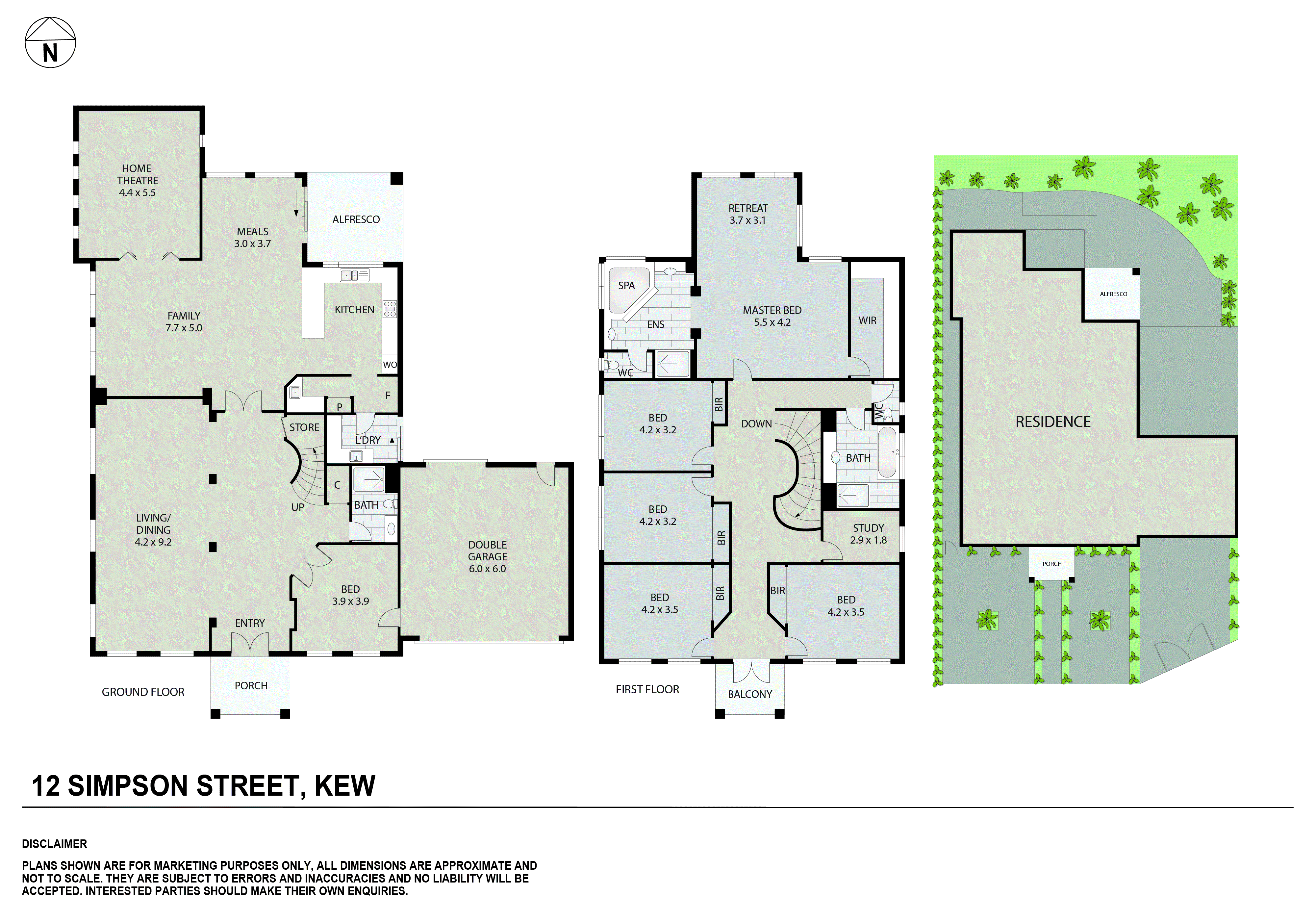 12 Simpson Street, Kew VIC 3101 - Floorplan