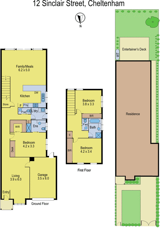 12 Sinclair Street, Cheltenham VIC 3192 - Floorplan