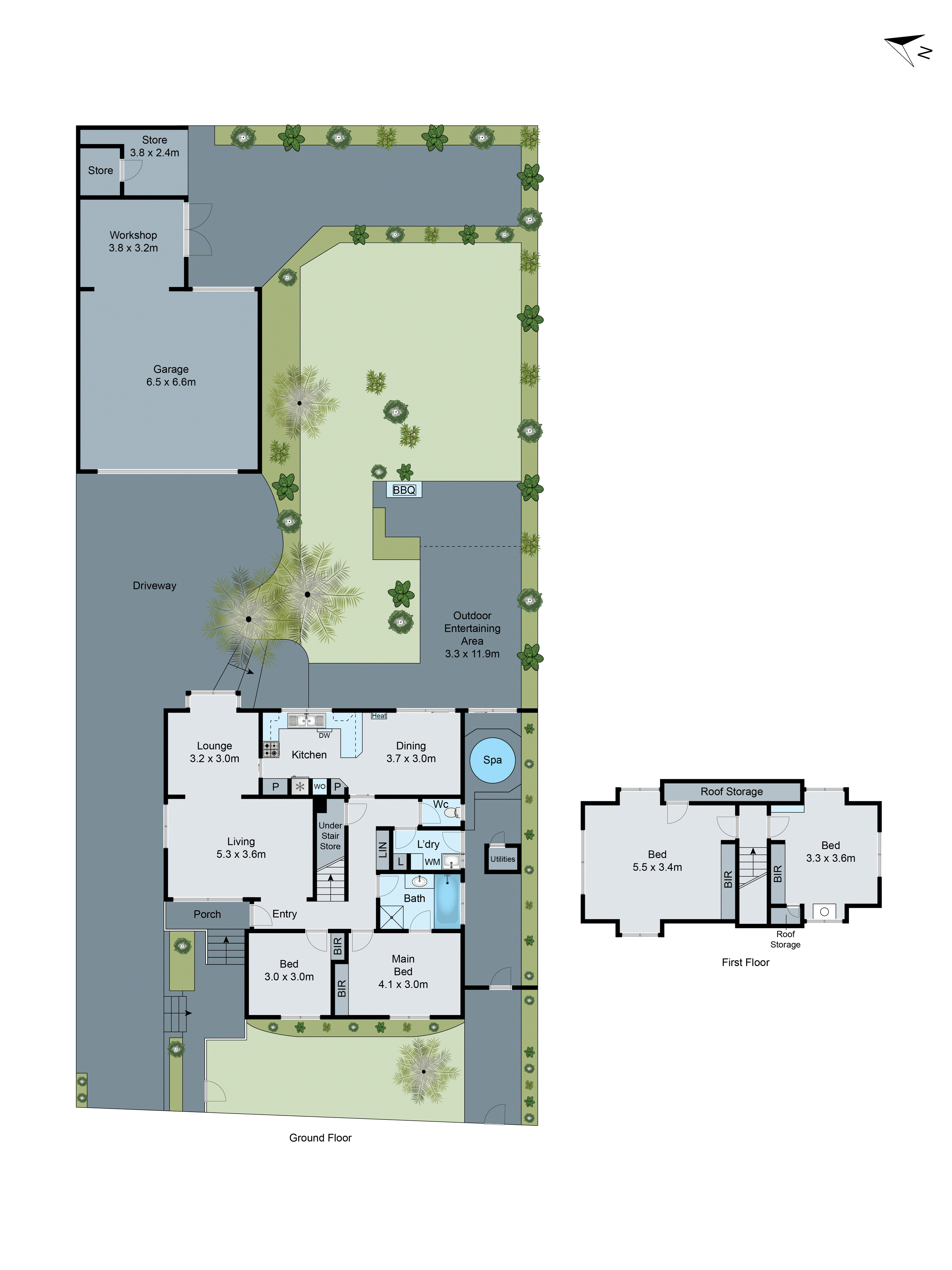 12 St Cloud Court, Highton VIC 3216 - Floorplan