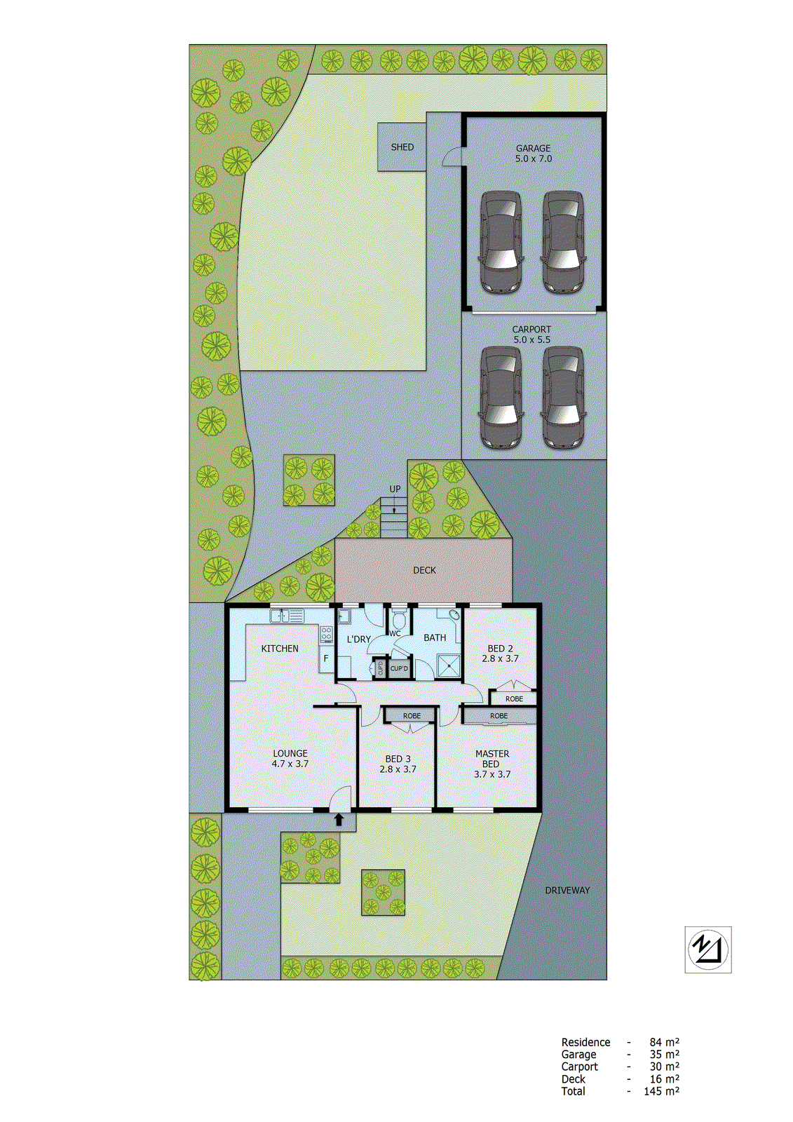 12 St Marks Close, Dingley Village VIC 3172 - Floorplan