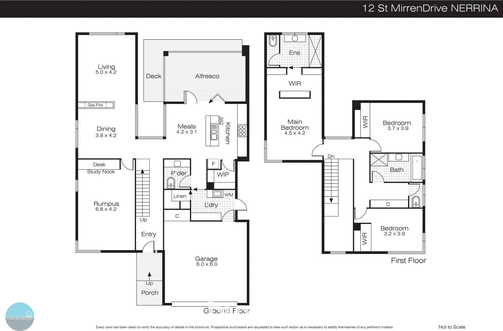12 St Mirren Drive, Nerrina VIC 3350 - Floorplan