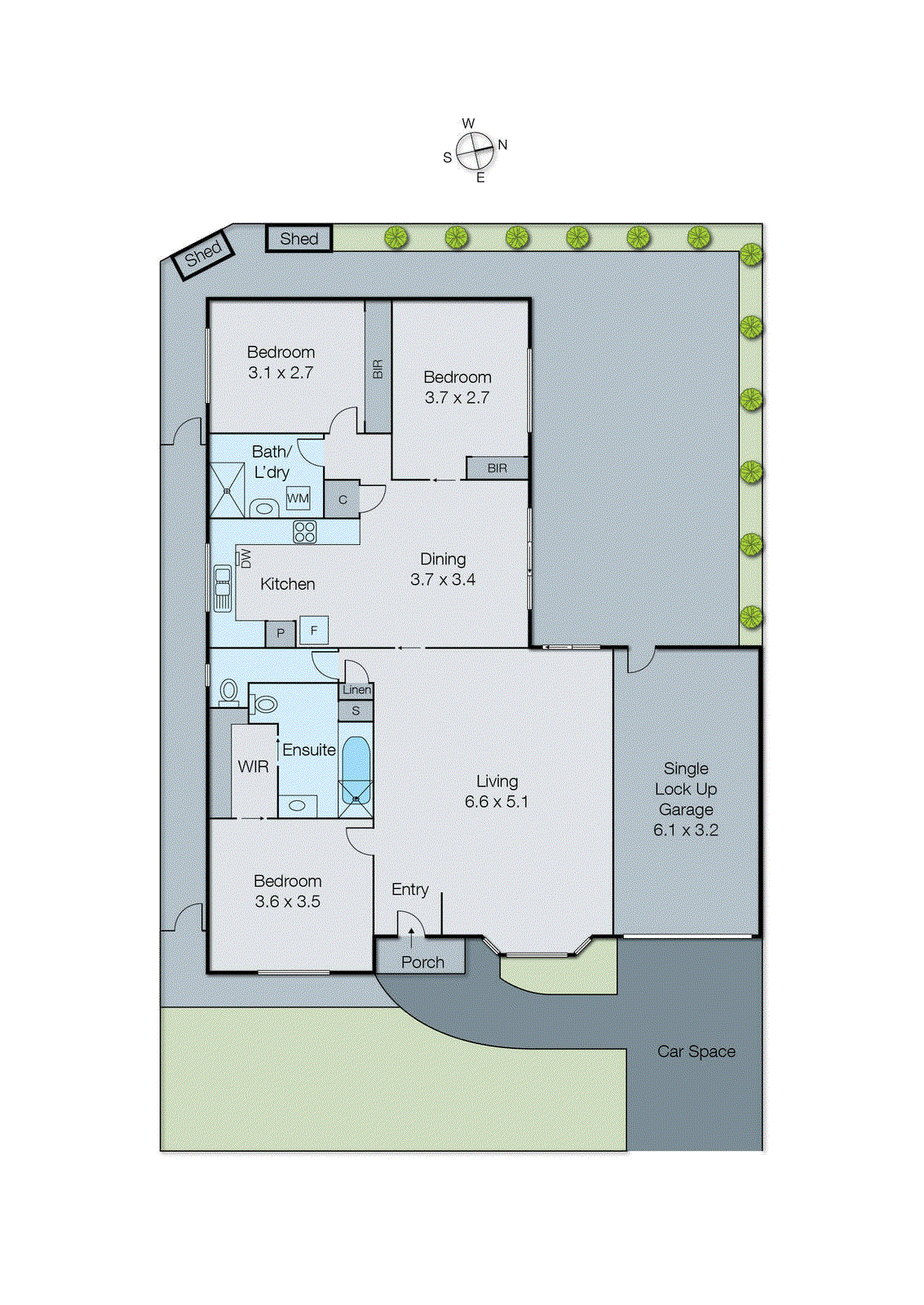 1/2 Steedman Street, Mordialloc VIC 3195 - Floorplan