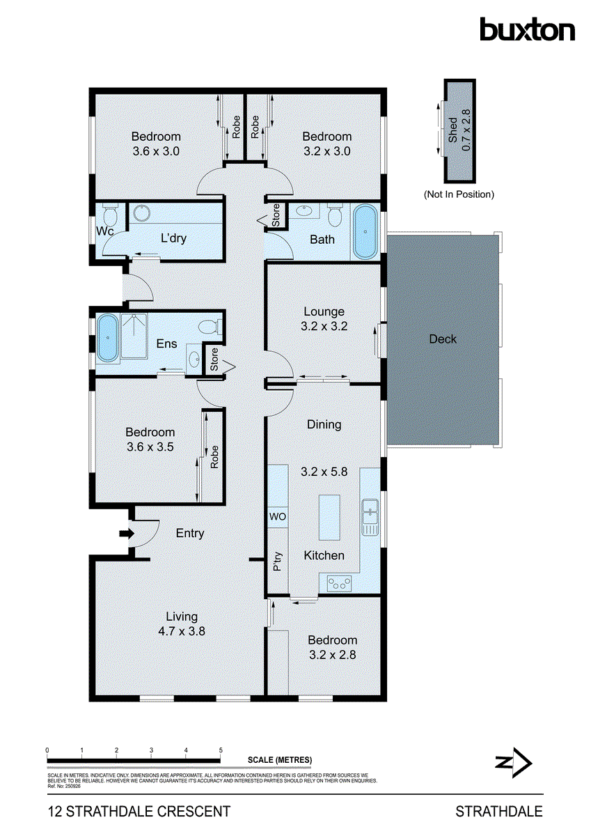 12 Strathdale Crescent, Strathdale VIC 3550 - Floorplan