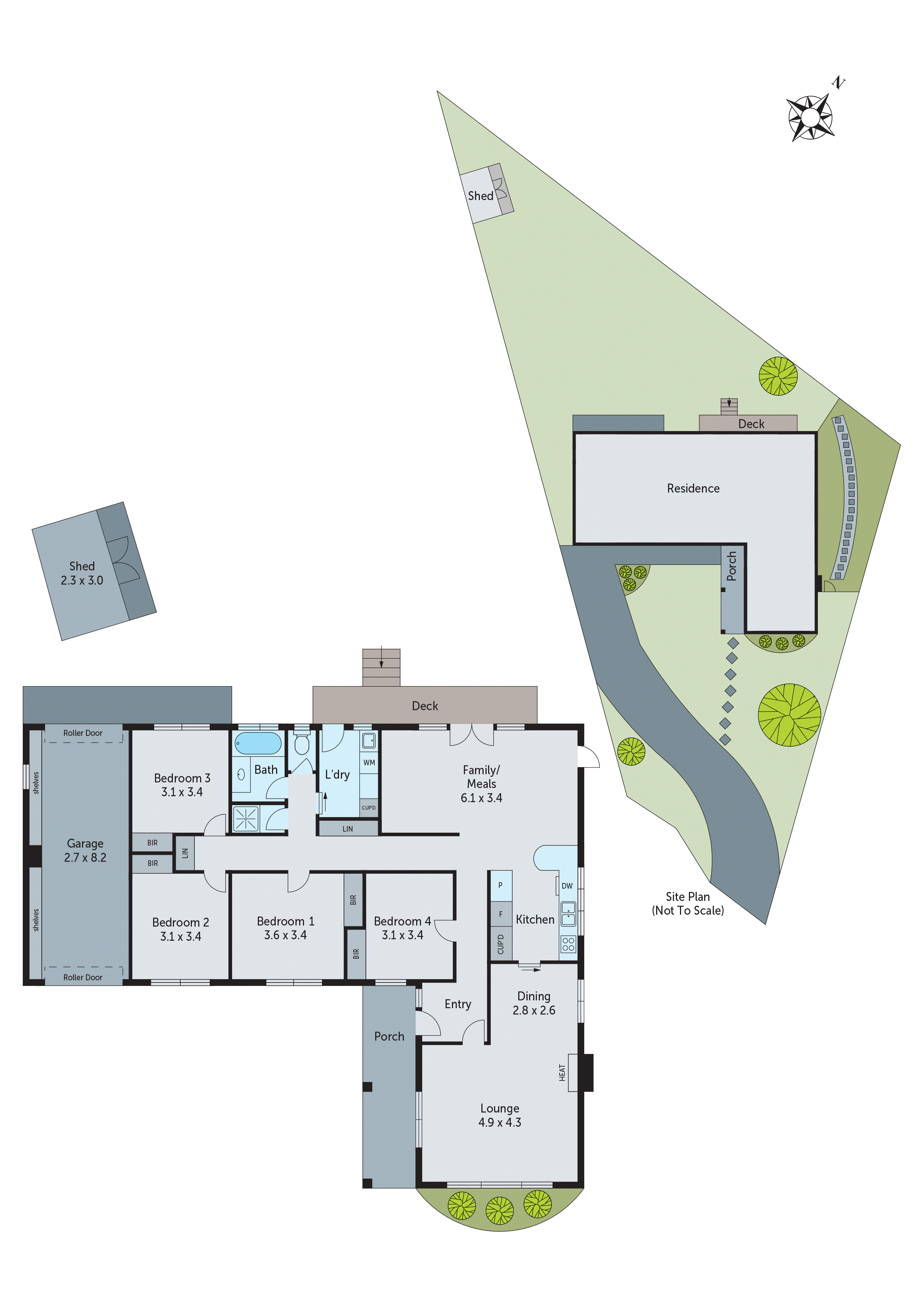 12 Suffolk Court, Grovedale VIC 3216 - Floorplan