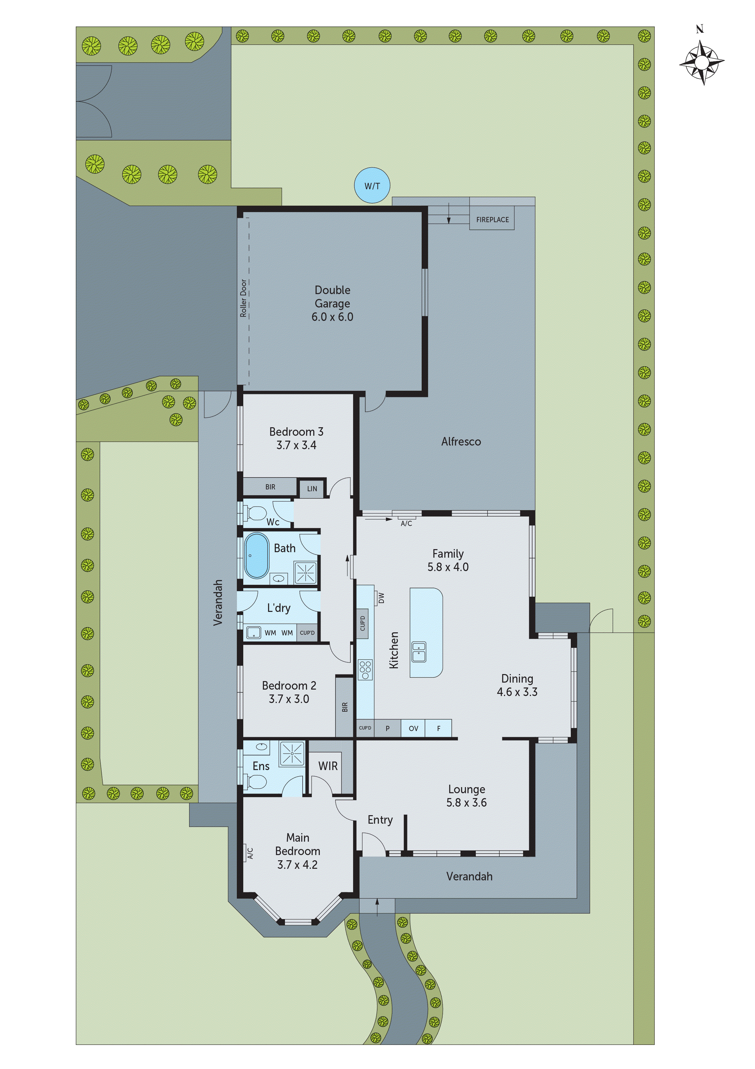12 Sunderland Road, Wandana Heights VIC 3216 - Floorplan