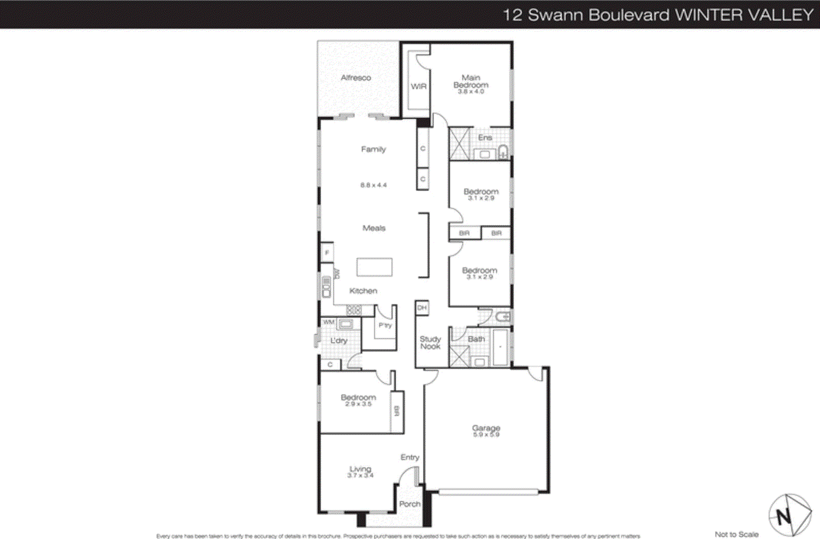 12 Swan Boulevard, Winter Valley VIC 3358 - Floorplan