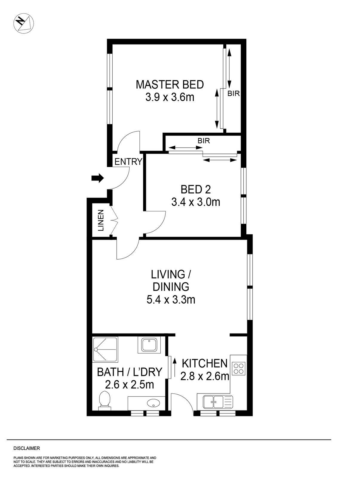 1/2 The Gums, Mount Clear VIC 3350 - Floorplan