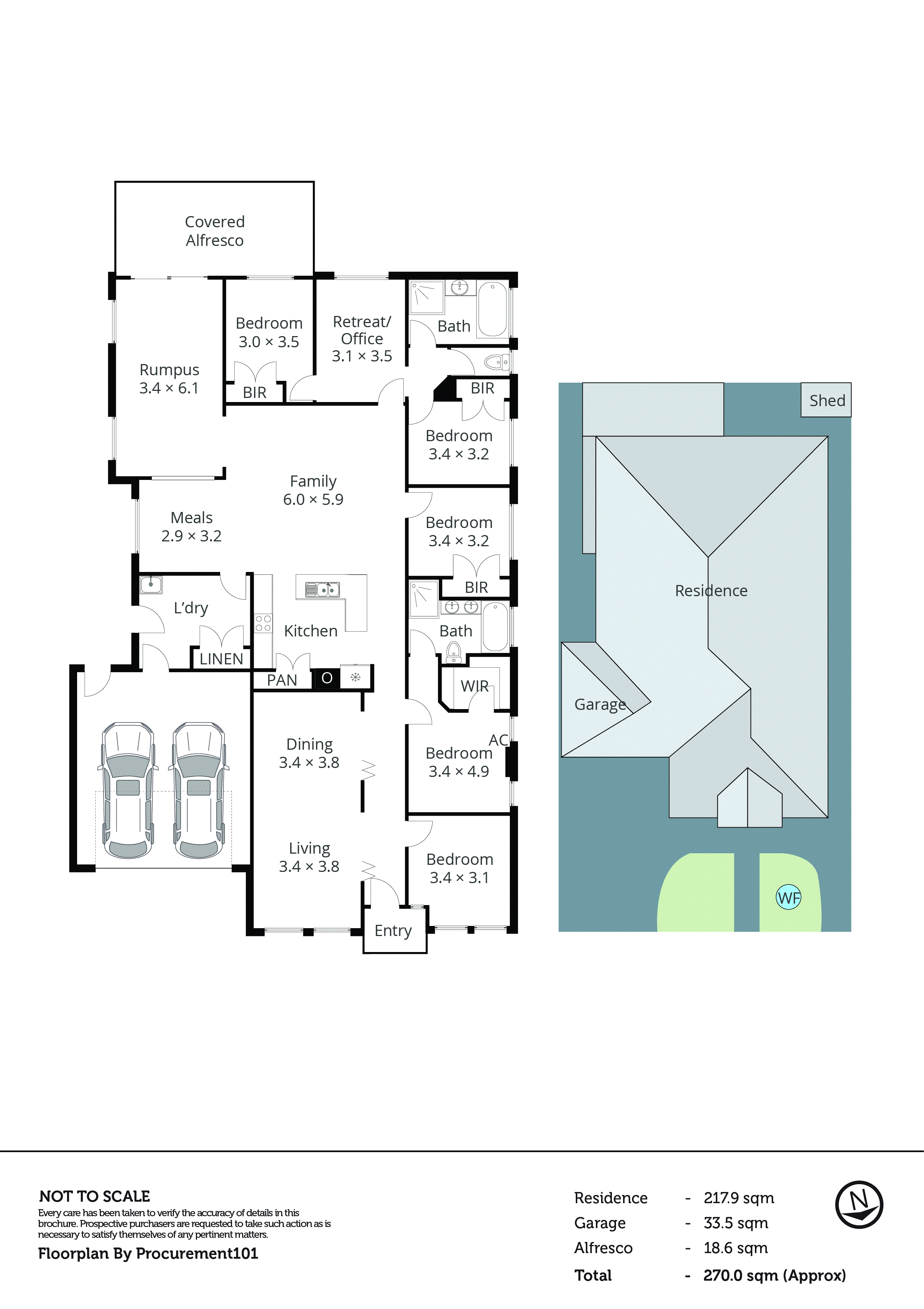 12 Trinity Lane, Keysborough VIC 3173 - Floorplan