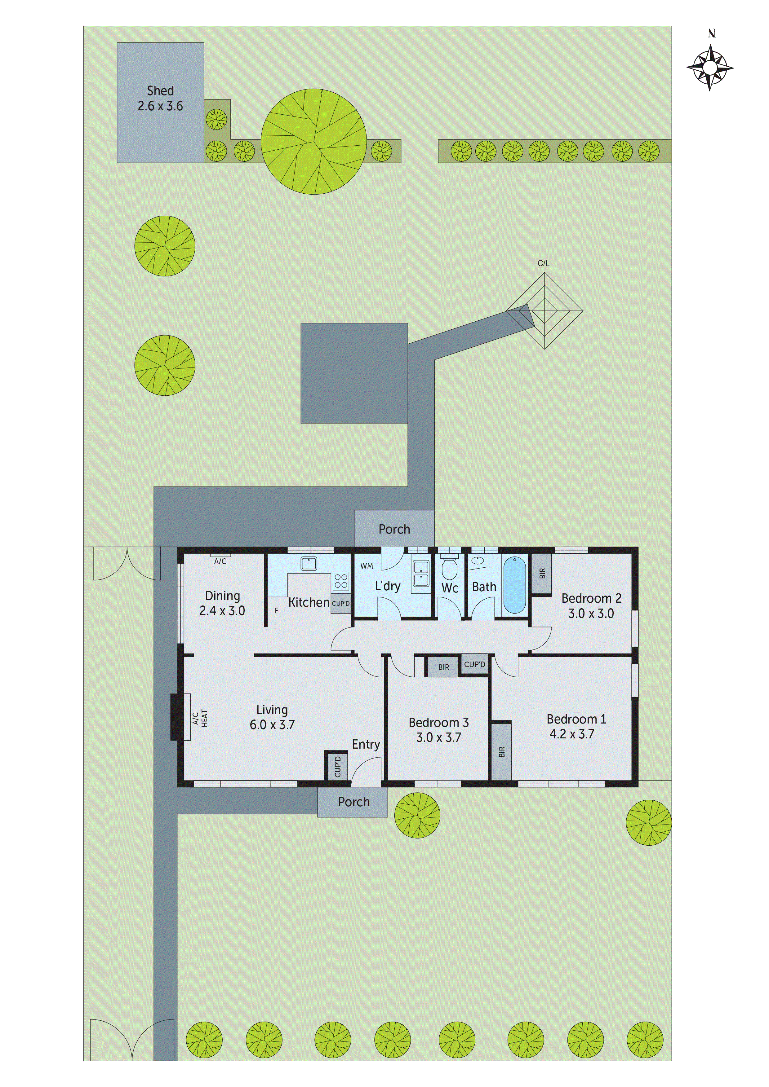 12 Turkeith Avenue, Herne Hill VIC 3218 - Floorplan