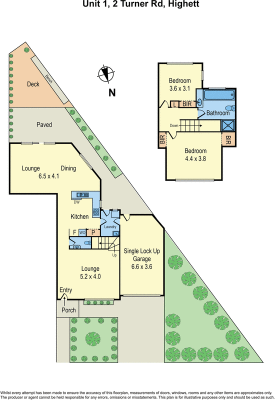 1/2 Turner Road, Highett VIC 3190 - Floorplan