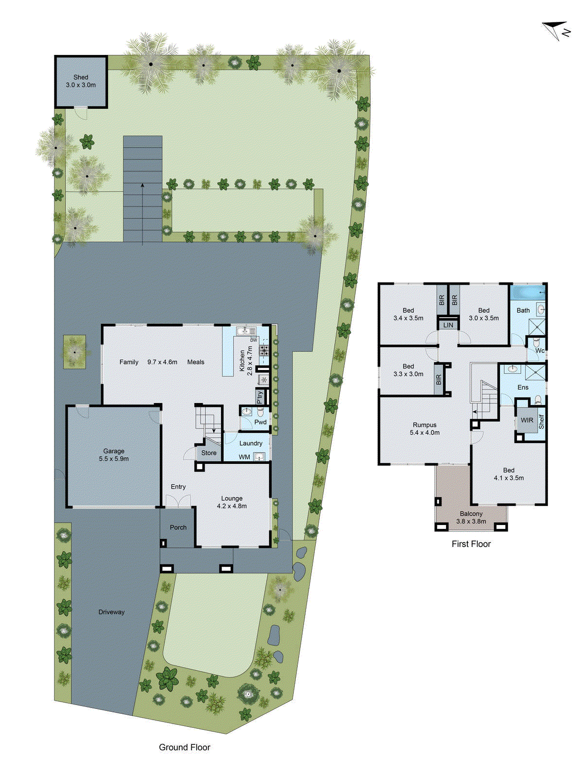 12 Valencay Avenue, Highton VIC 3216 - Floorplan