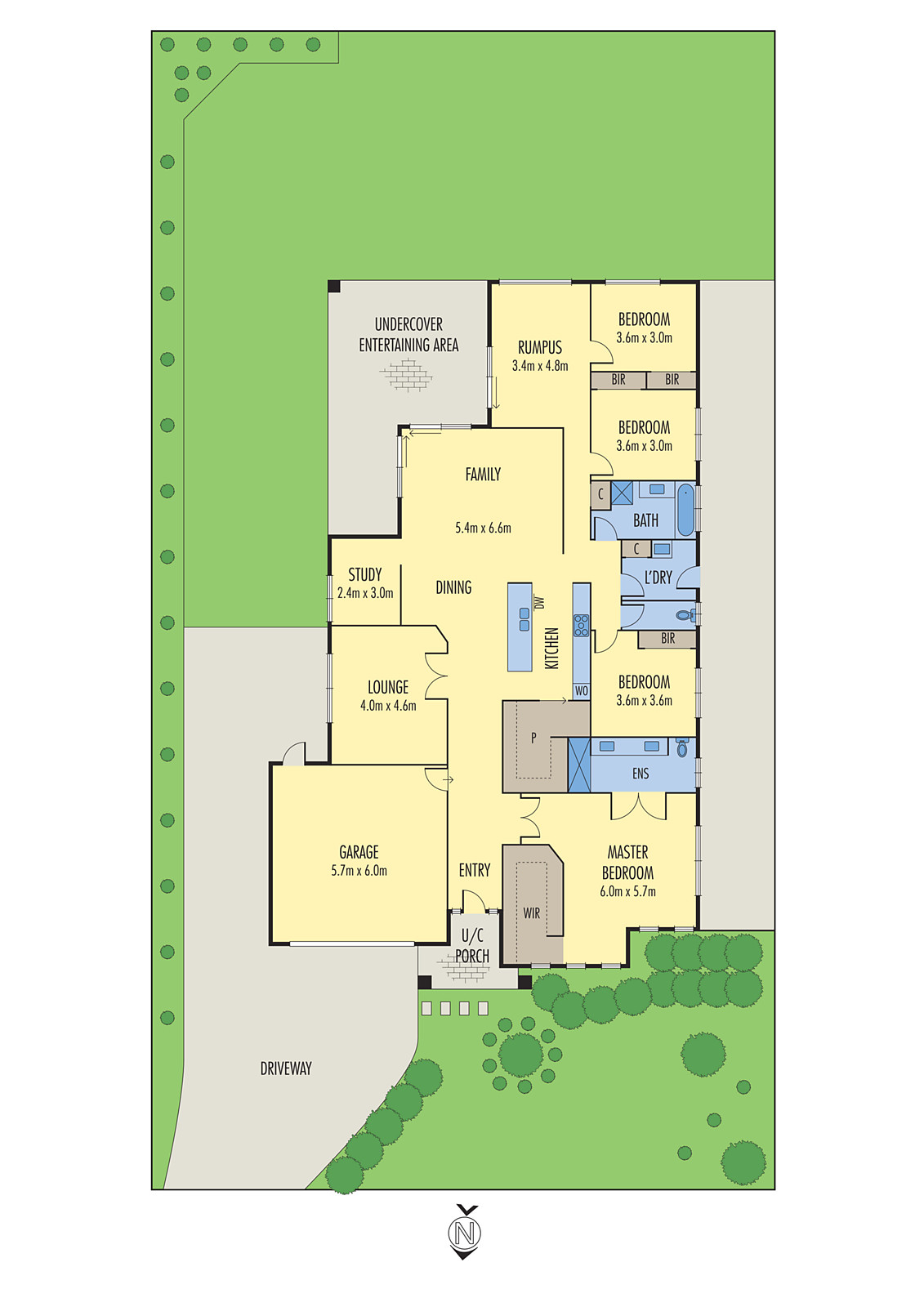 12 Vilaine Street, Highton VIC 3216 - Floorplan