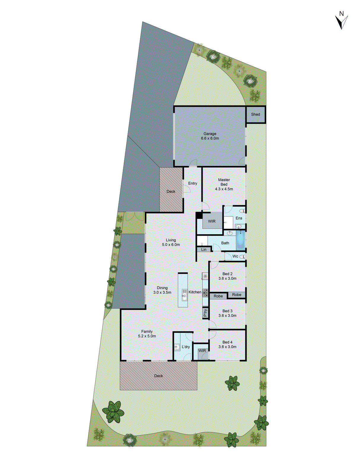 12 Viogner Place, Waurn Ponds VIC 3216 - Floorplan