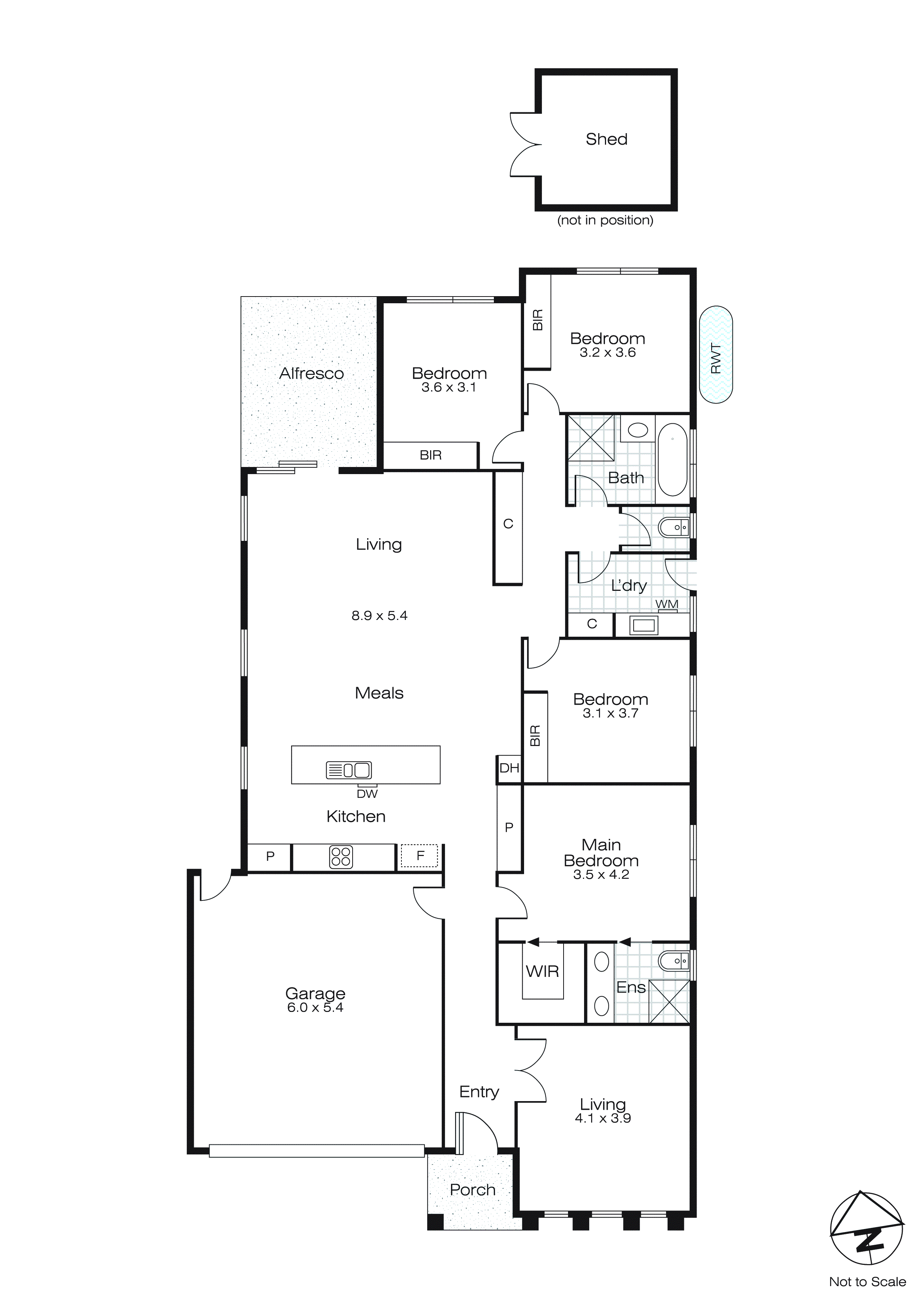 12 Wade Place, Lucas VIC 3350 - Floorplan