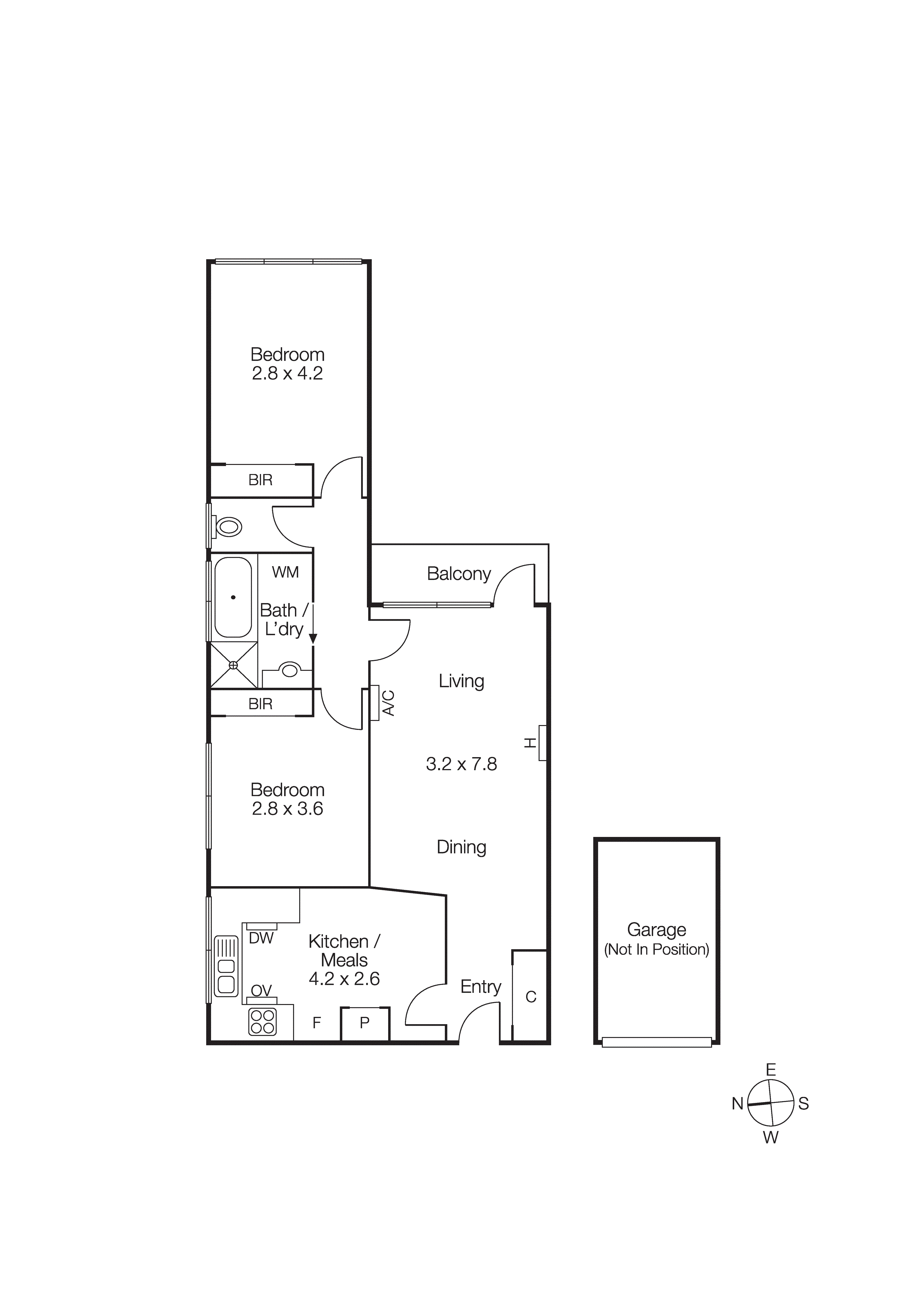 1/2 Wando Grove, St Kilda East VIC 3183 - Floorplan