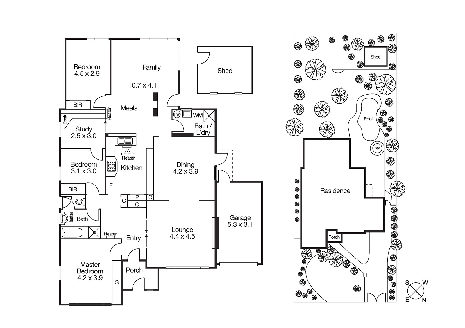 12 Weatherly Grove, Brighton VIC 3186 - Floorplan