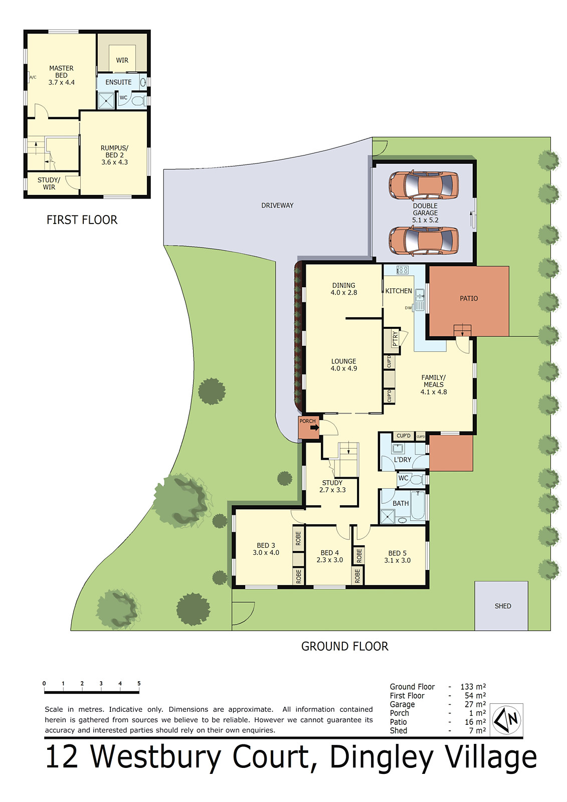12 Westbury Court, Dingley Village VIC 3172 - Floorplan