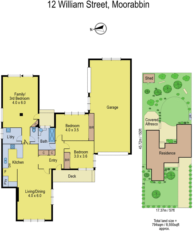 12 William Street, Moorabbin VIC 3189 - Floorplan