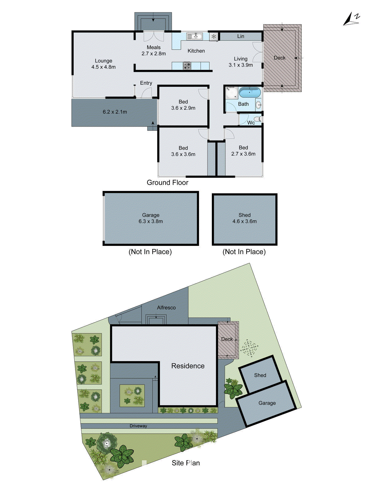 12 Wirth Court, Newcomb VIC 3219 - Floorplan