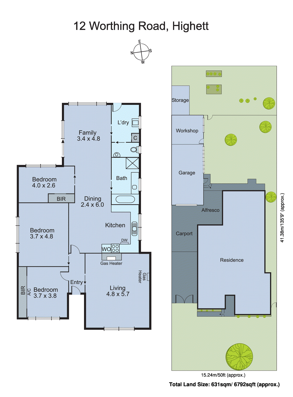 12 Worthing Road, Highett VIC 3190 - Floorplan
