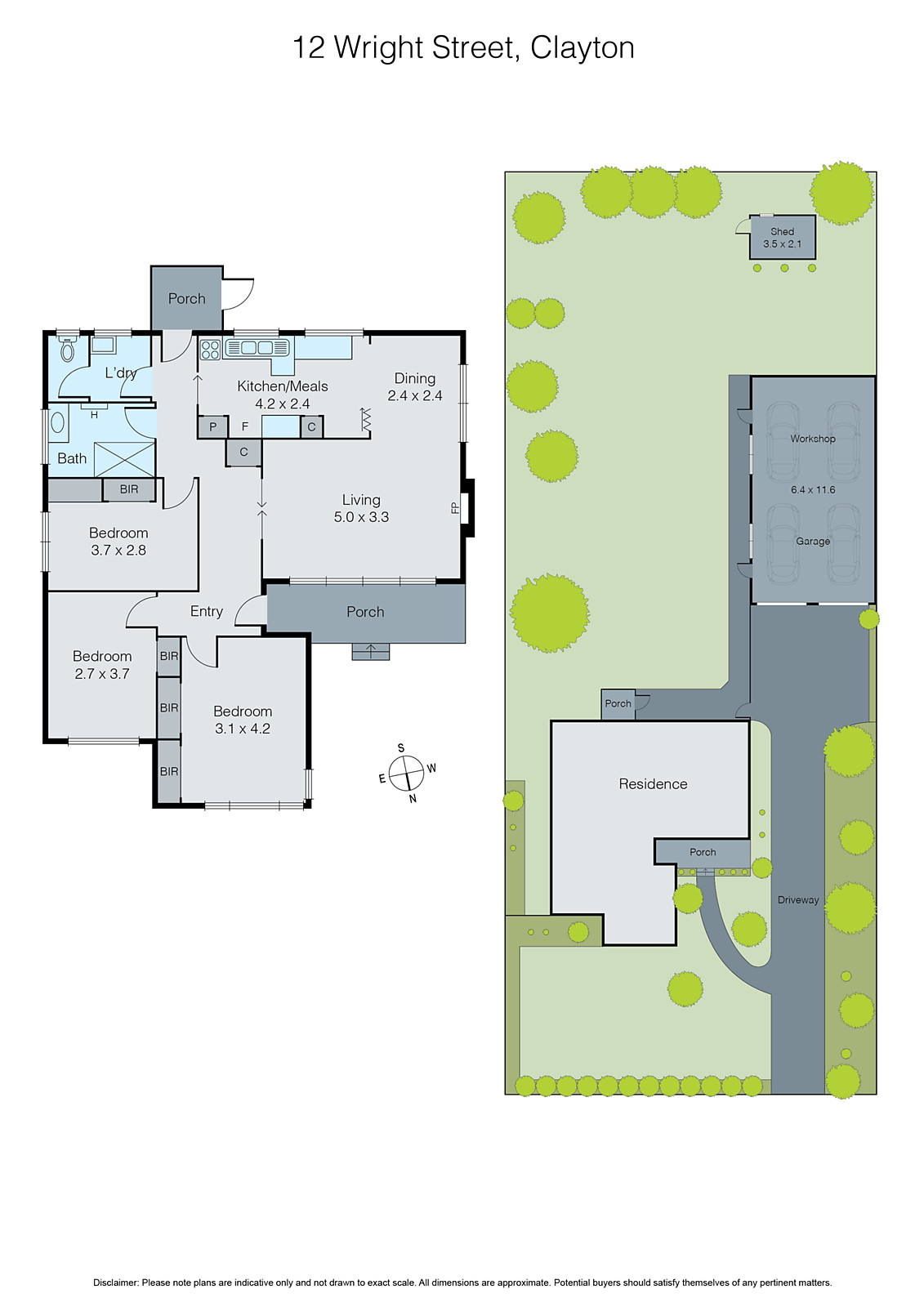 12 Wright Street, Clayton VIC 3168 - Floorplan