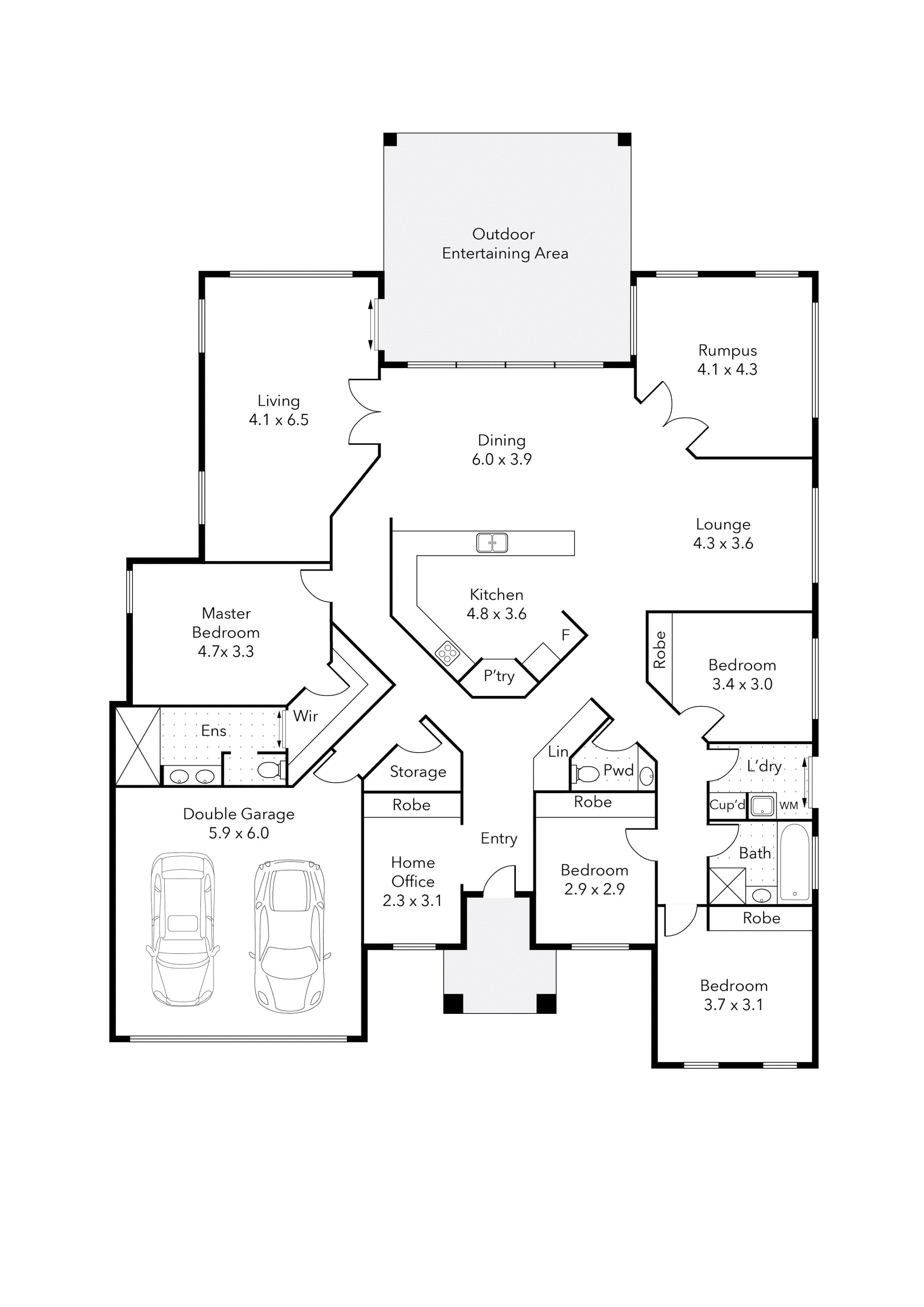 12 Yarra Gum Place, Mount Clear VIC 3350 - Floorplan