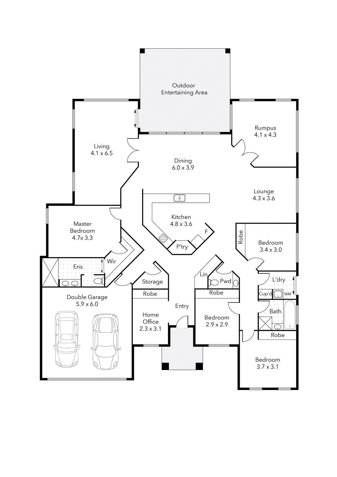 12 Yarra Gum Place, Mount Clear VIC 3350 - Floorplan