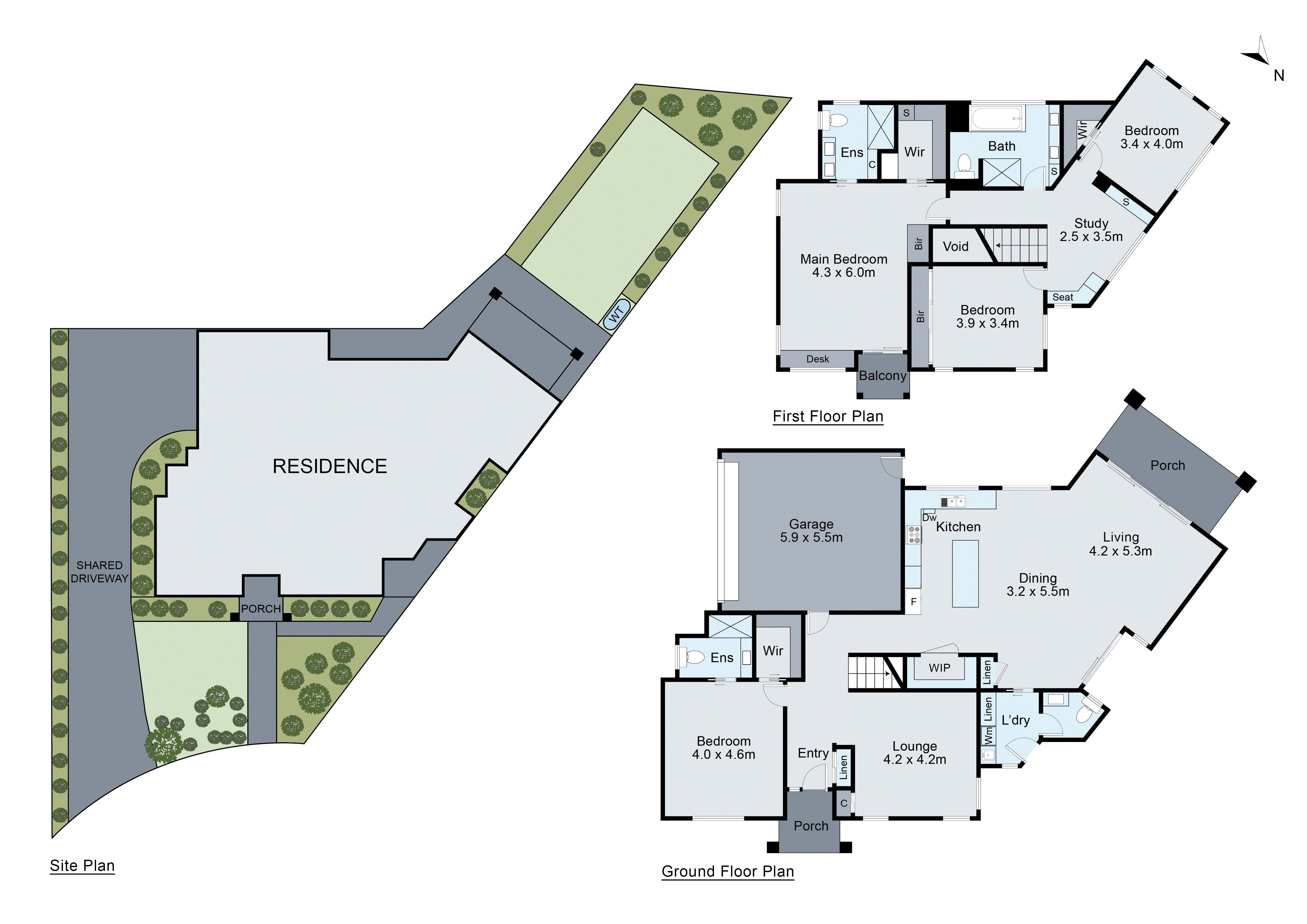 1/2 Yunki Court, Ashwood VIC 3147 - Floorplan