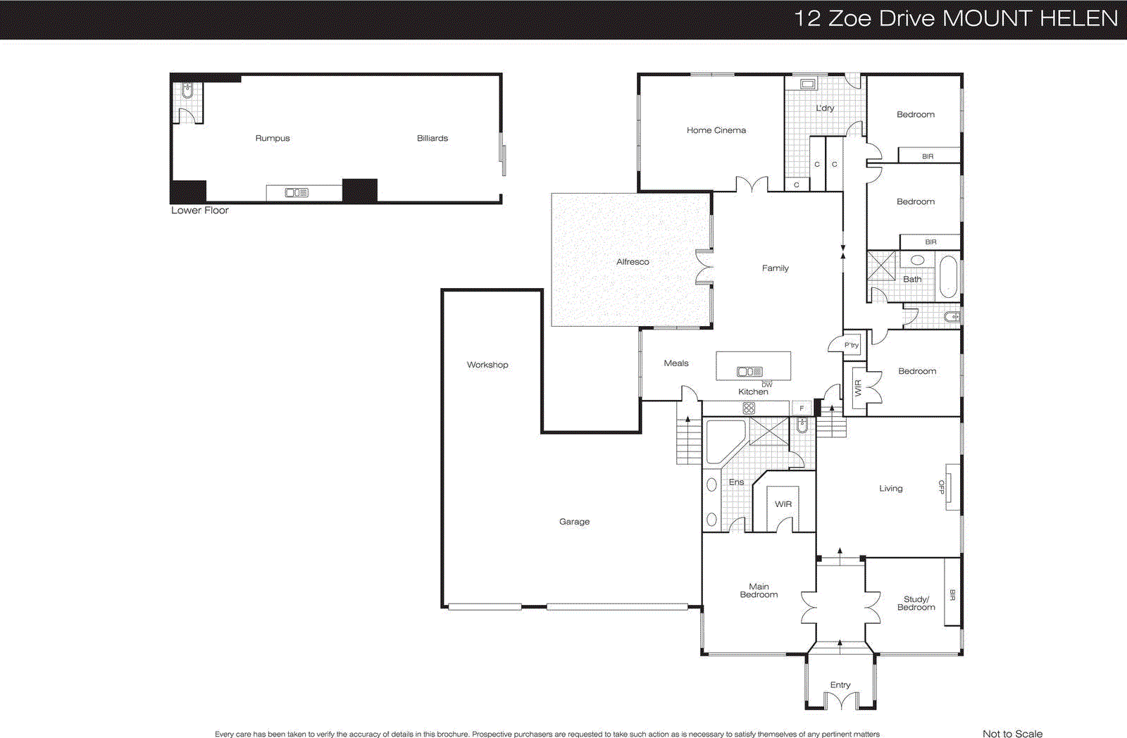 12 Zoe Drive, Mount Helen VIC 3350 - Floorplan
