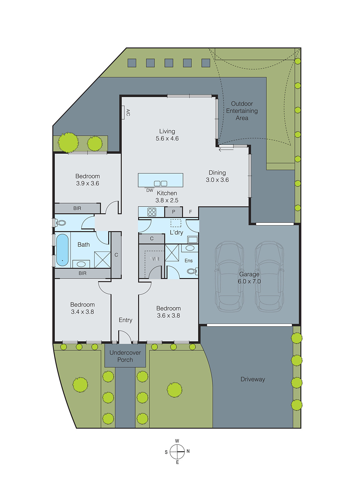 1/20 Hewat Drive, Highton VIC 3216 - Floorplan