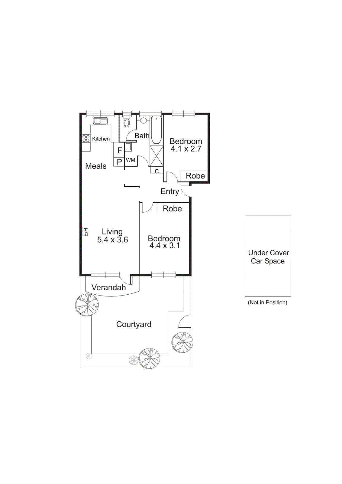 1/20 Katandra Road, Ormond VIC 3204 - Floorplan
