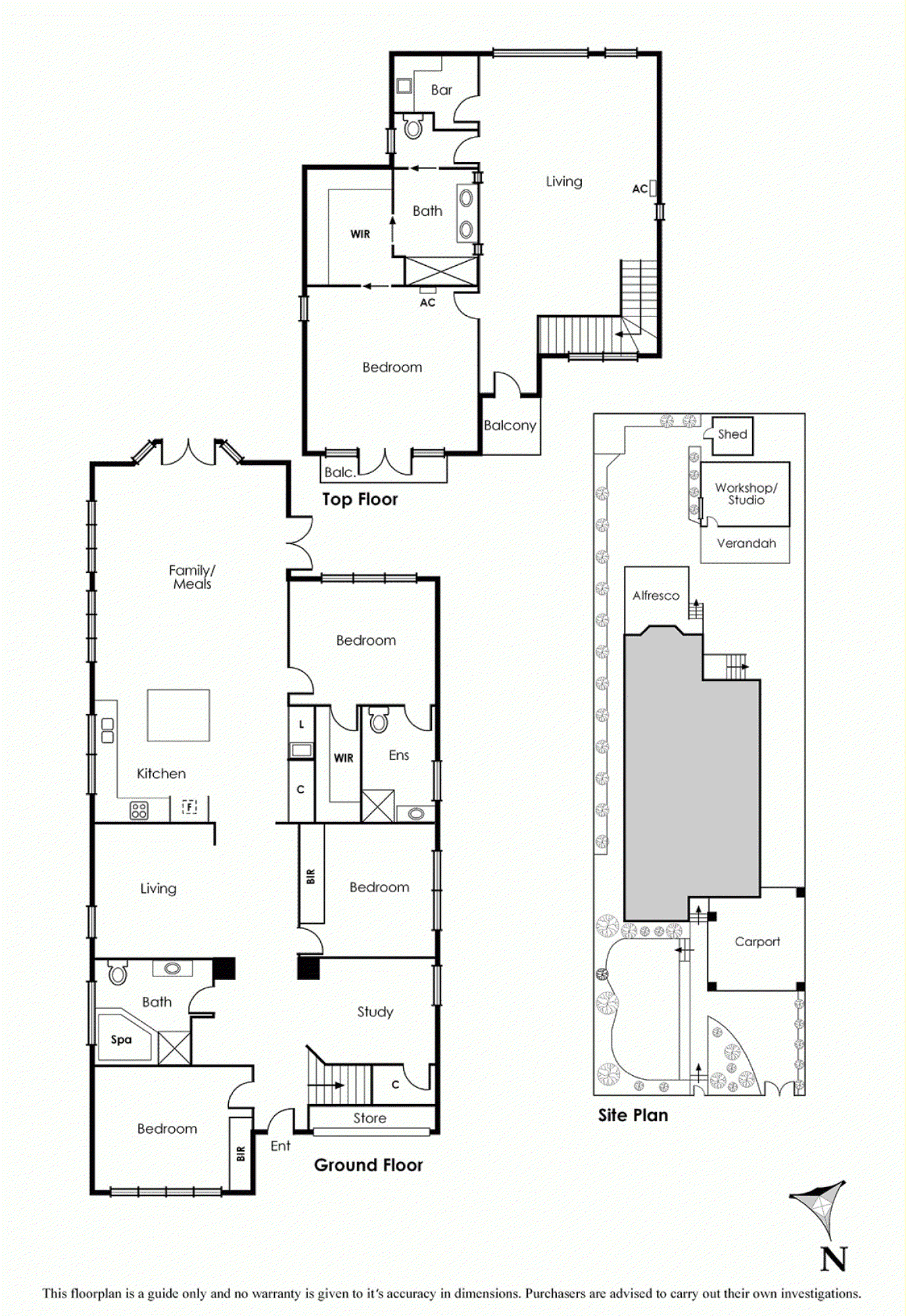 120 Linacre Road, Hampton VIC 3188 - Floorplan