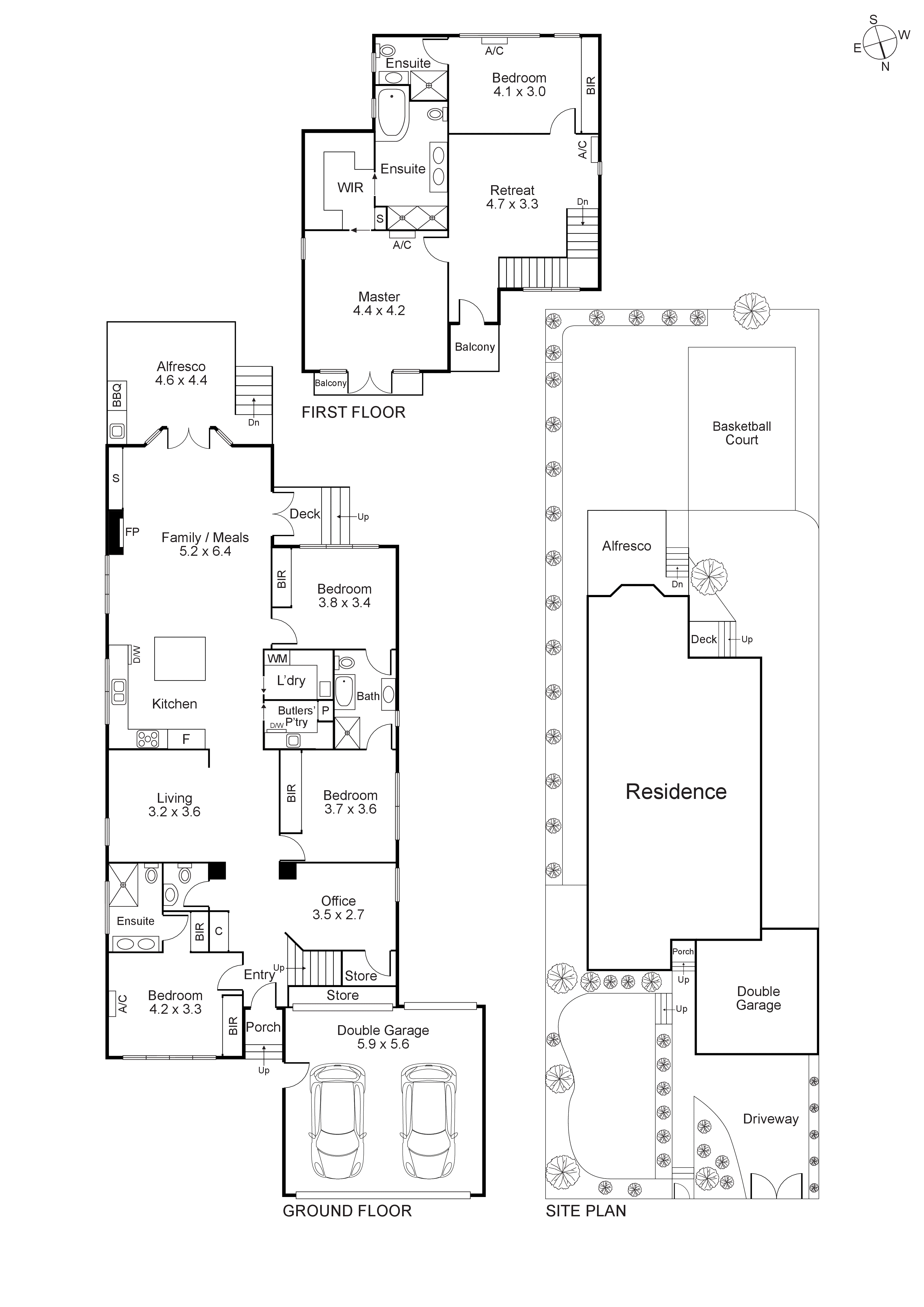 120 Linacre Road, Hampton VIC 3188 - Floorplan
