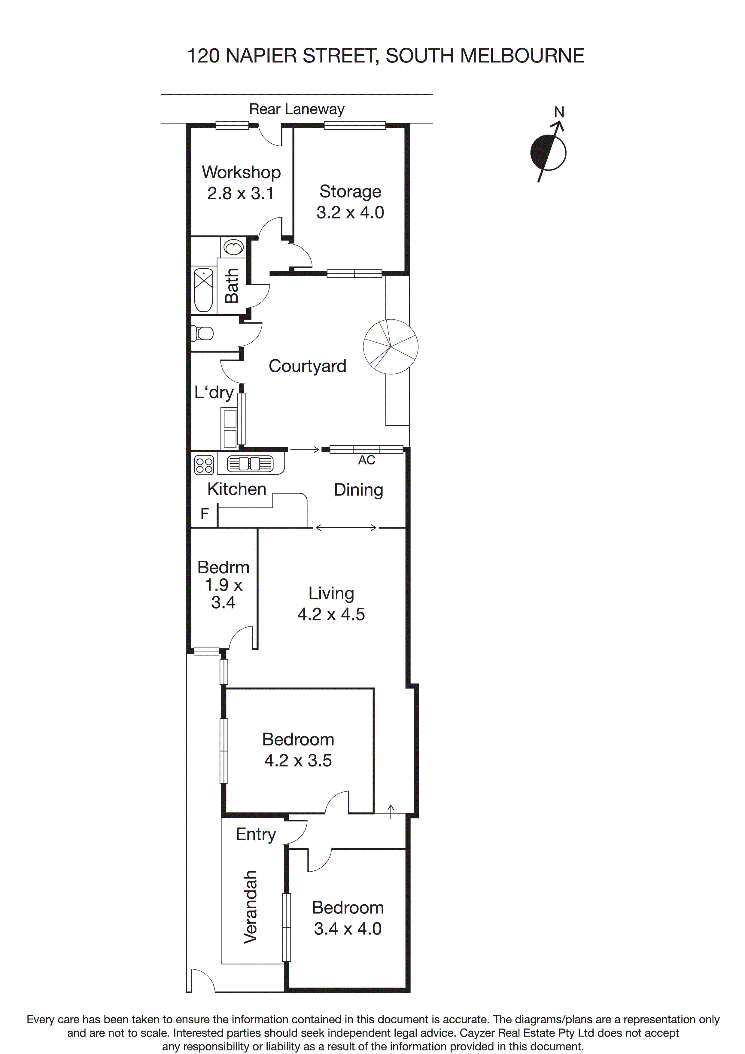 120 Napier Street, SOUTH MELBOURNE VIC 3205 - Floorplan