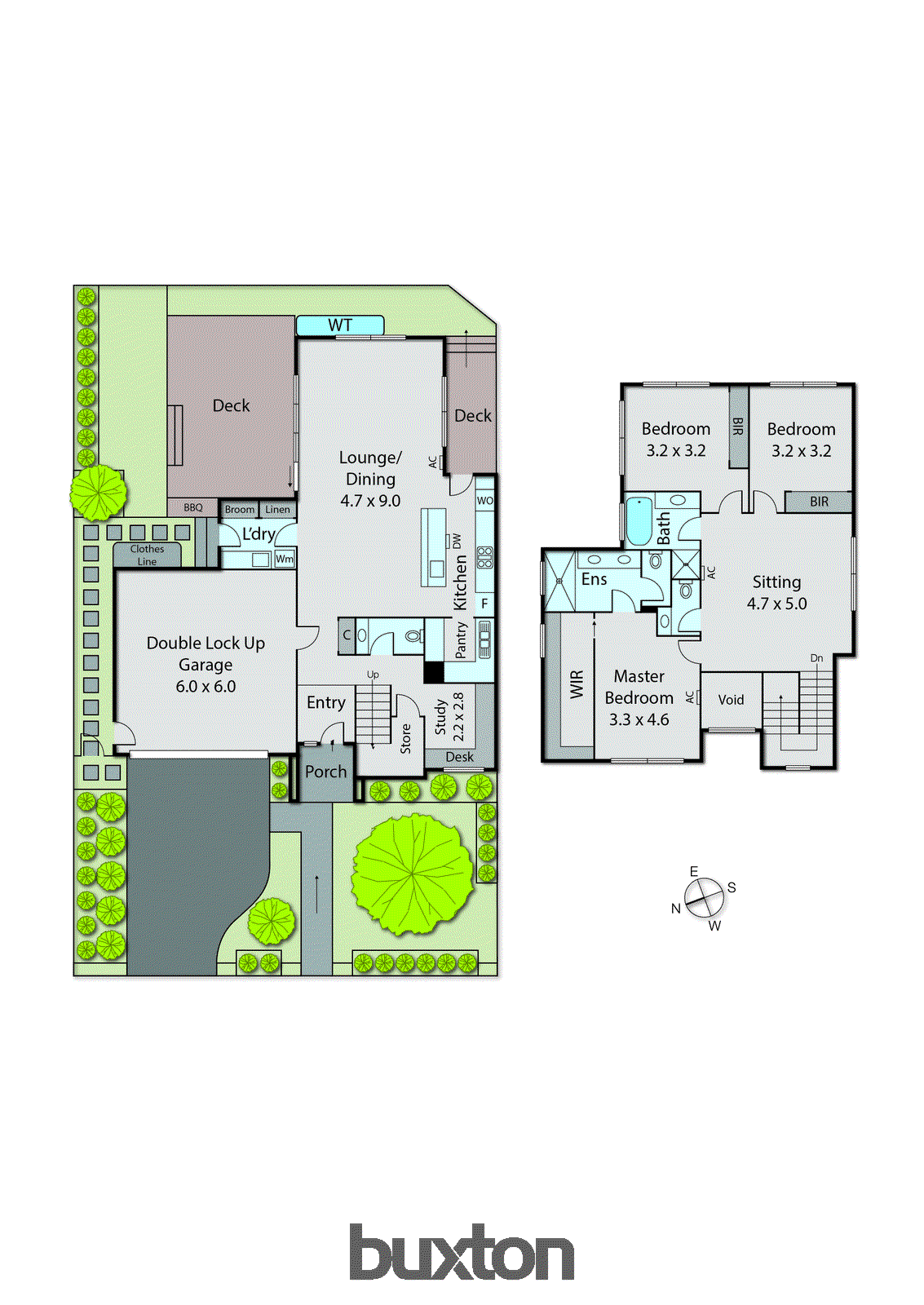 1/20 Olive Grove, Parkdale VIC 3195 - Floorplan