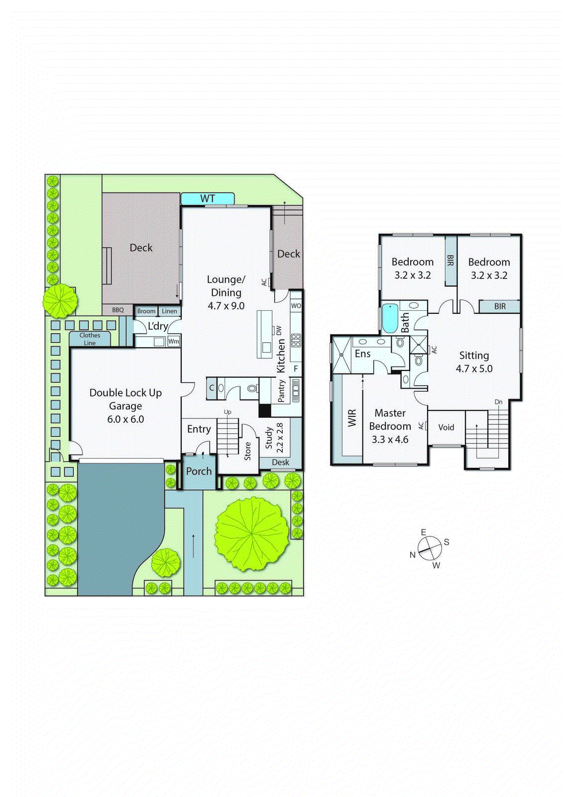 1/20 Olive Grove, Parkdale VIC 3195 - Floorplan