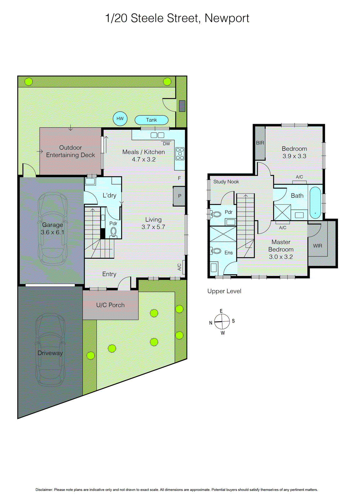 1/20 Steele Street, Newport VIC 3015 - Floorplan