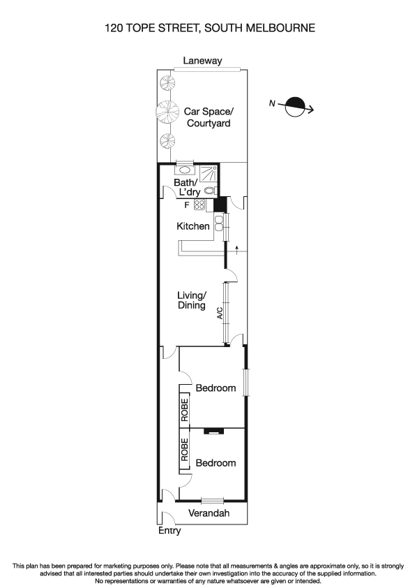 120 Tope Street, SOUTH MELBOURNE VIC 3205 - Floorplan