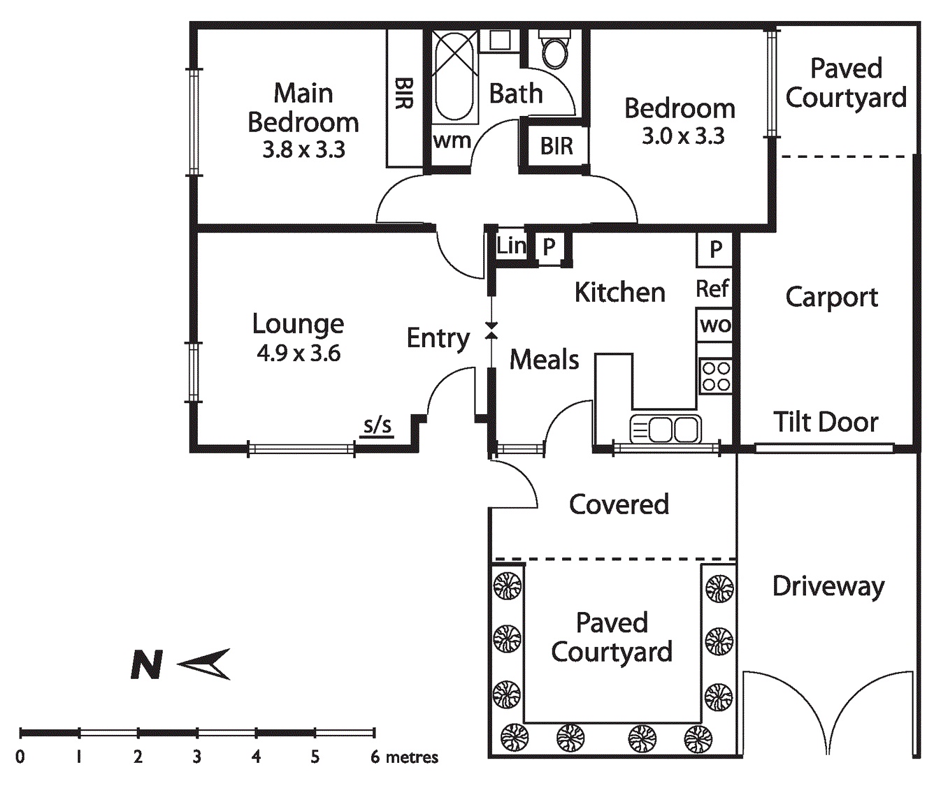 1/20 Warrigal Road, PARKDALE VIC 3195 - Floorplan