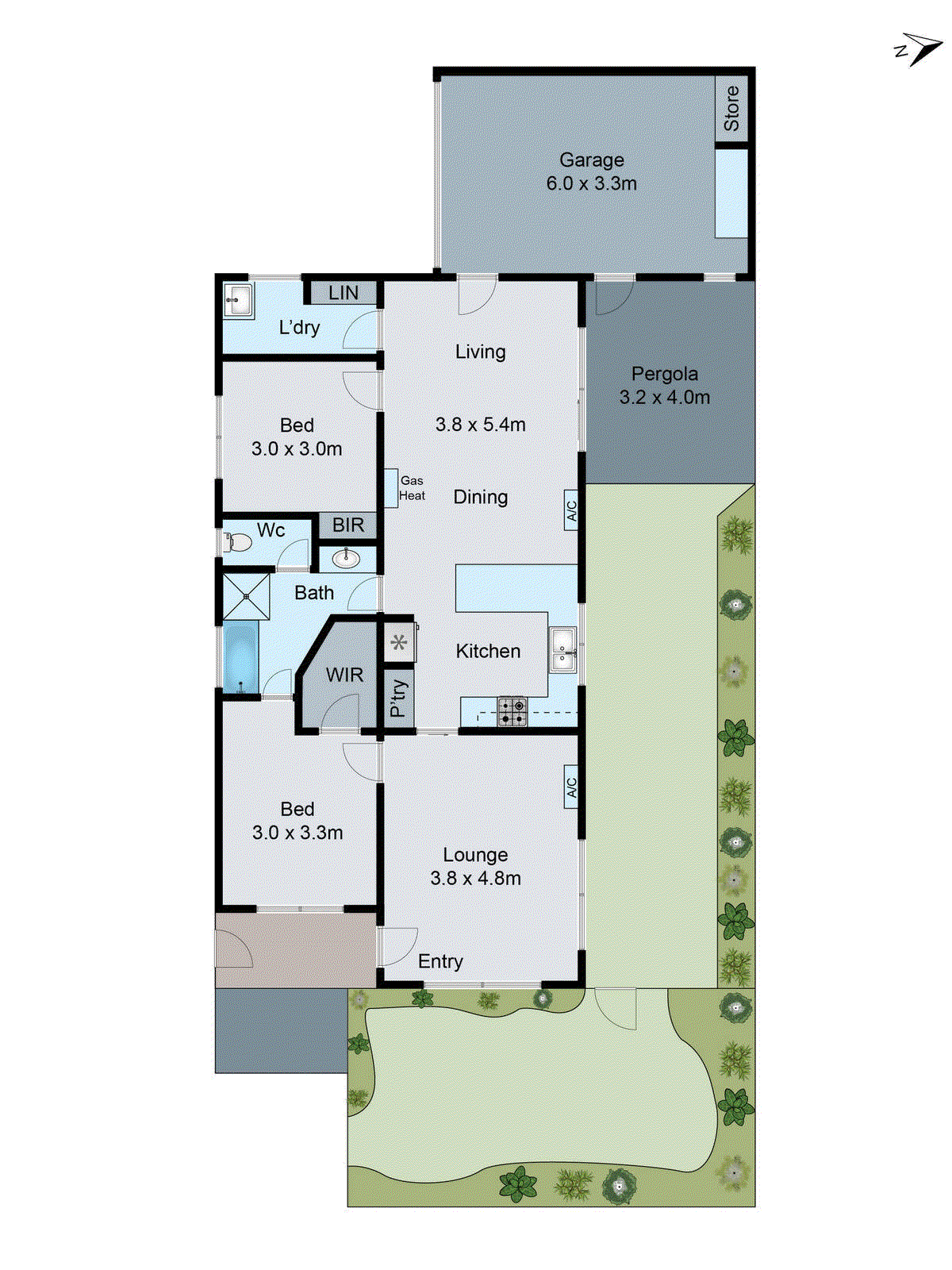 1/200 Coppards Road, St Albans Park VIC 3219 - Floorplan