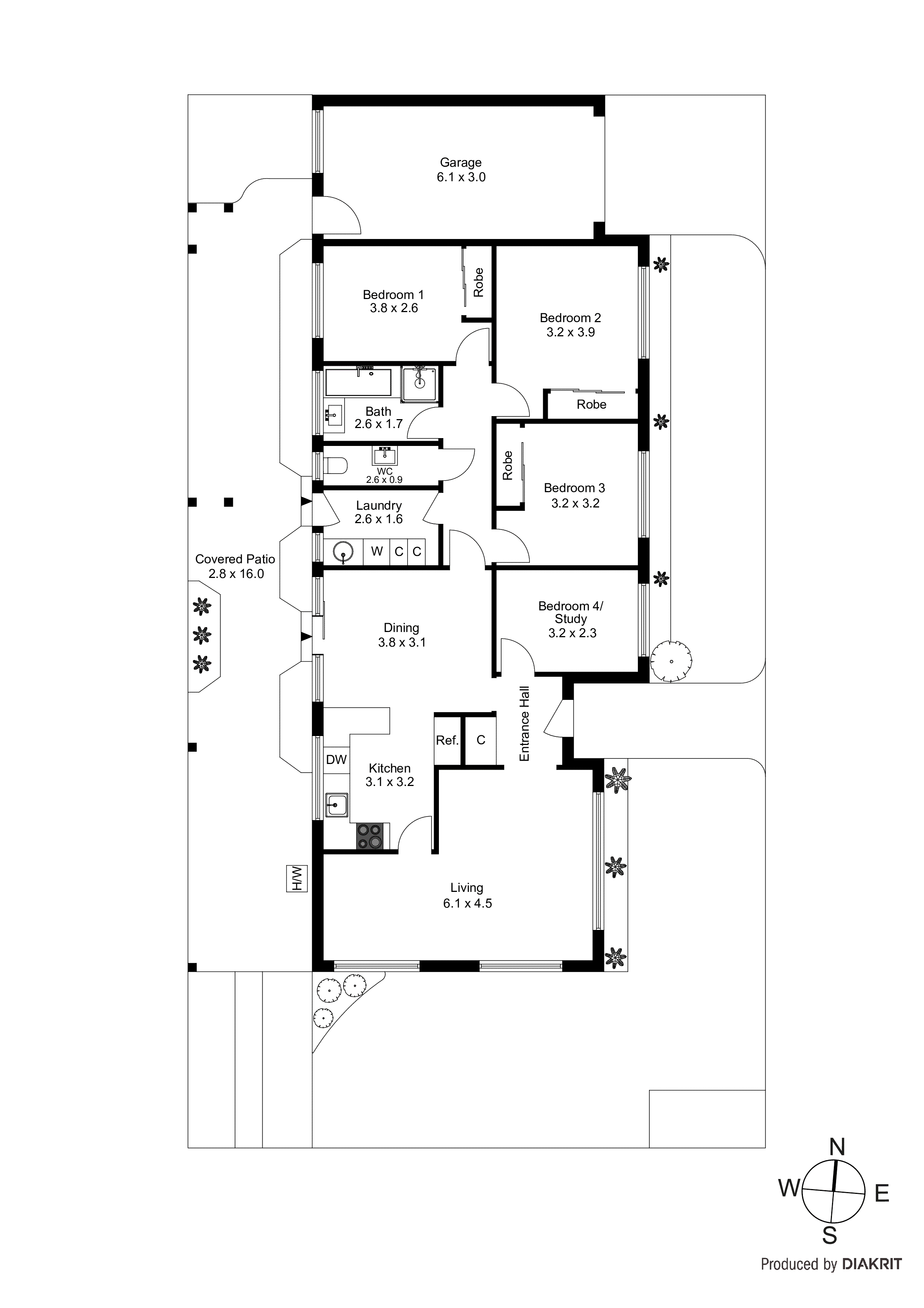 1/201 Austin Road, Seaford VIC 3198 - Floorplan