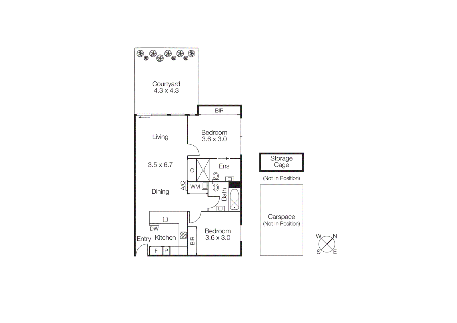 120/232-242 Rouse Street, Port Melbourne VIC 3207 - Floorplan
