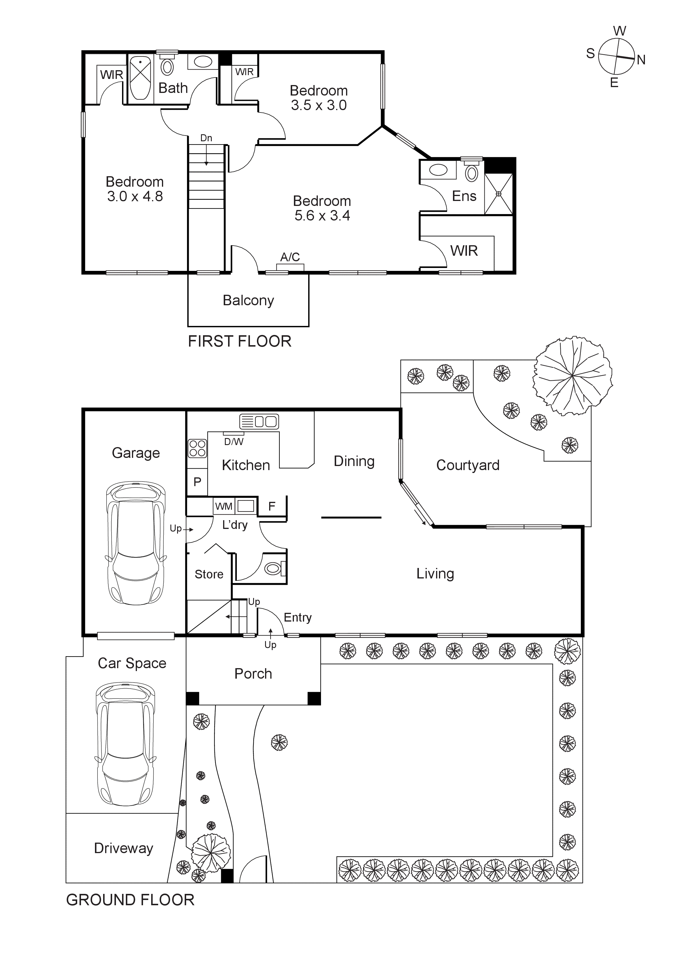 1/203 Booran Road, Caulfield South VIC 3162 - Floorplan