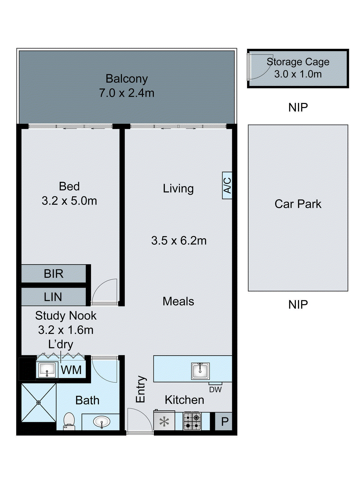 1203/18-20 Cavendish Street, Geelong VIC 3220 - Floorplan