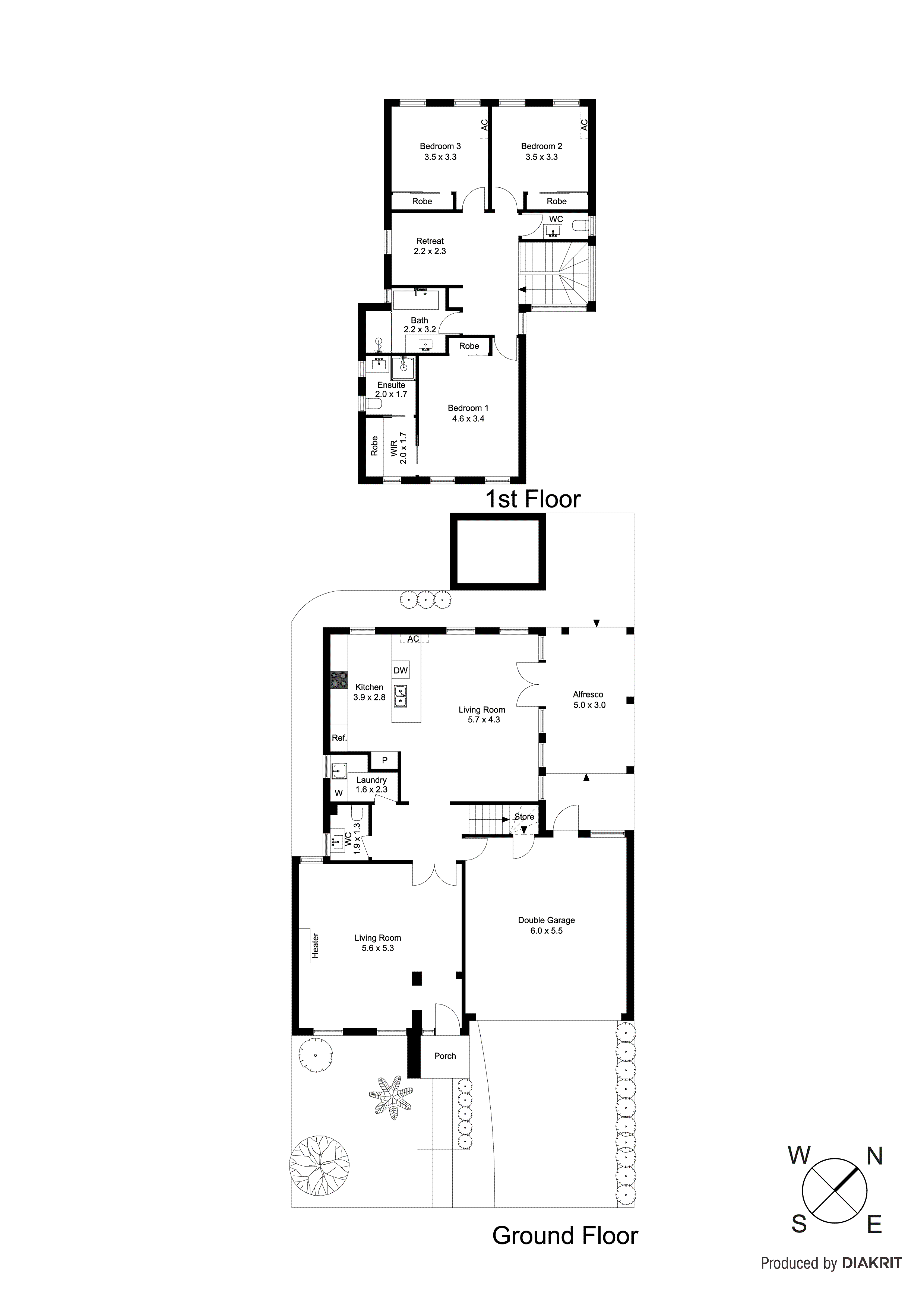 1/204 Frankston - Dandenong Road, Seaford VIC 3198 - Floorplan