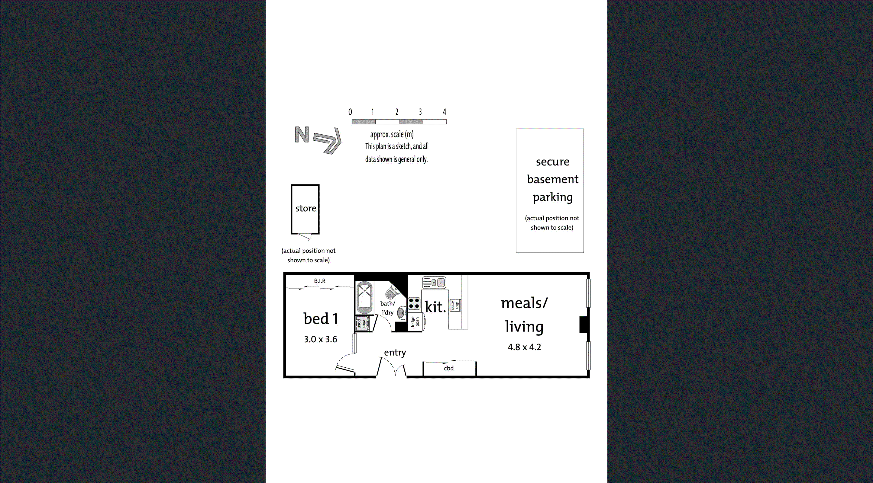 1205/442 St Kilda Road, Melbourne VIC 3004 - Floorplan