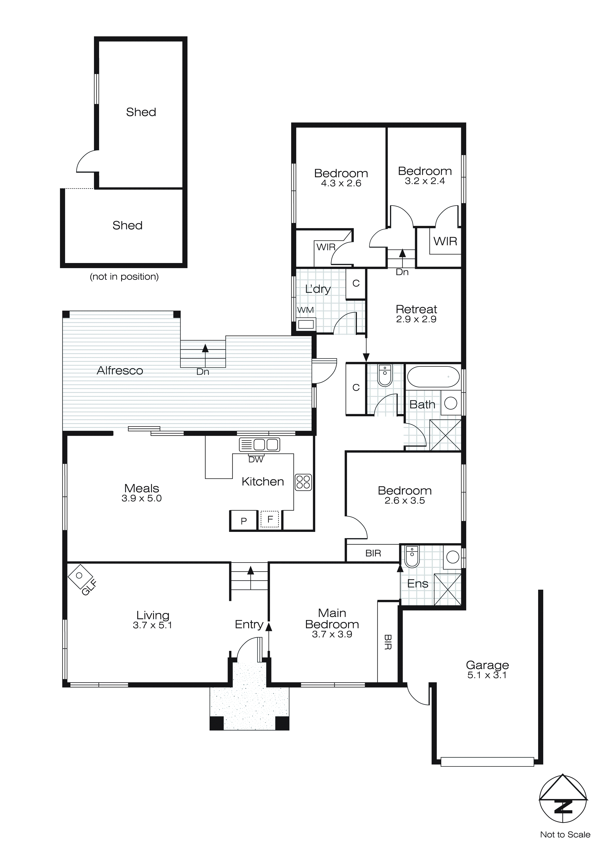 1209 Geelong Road, Mount Clear VIC 3350 - Floorplan