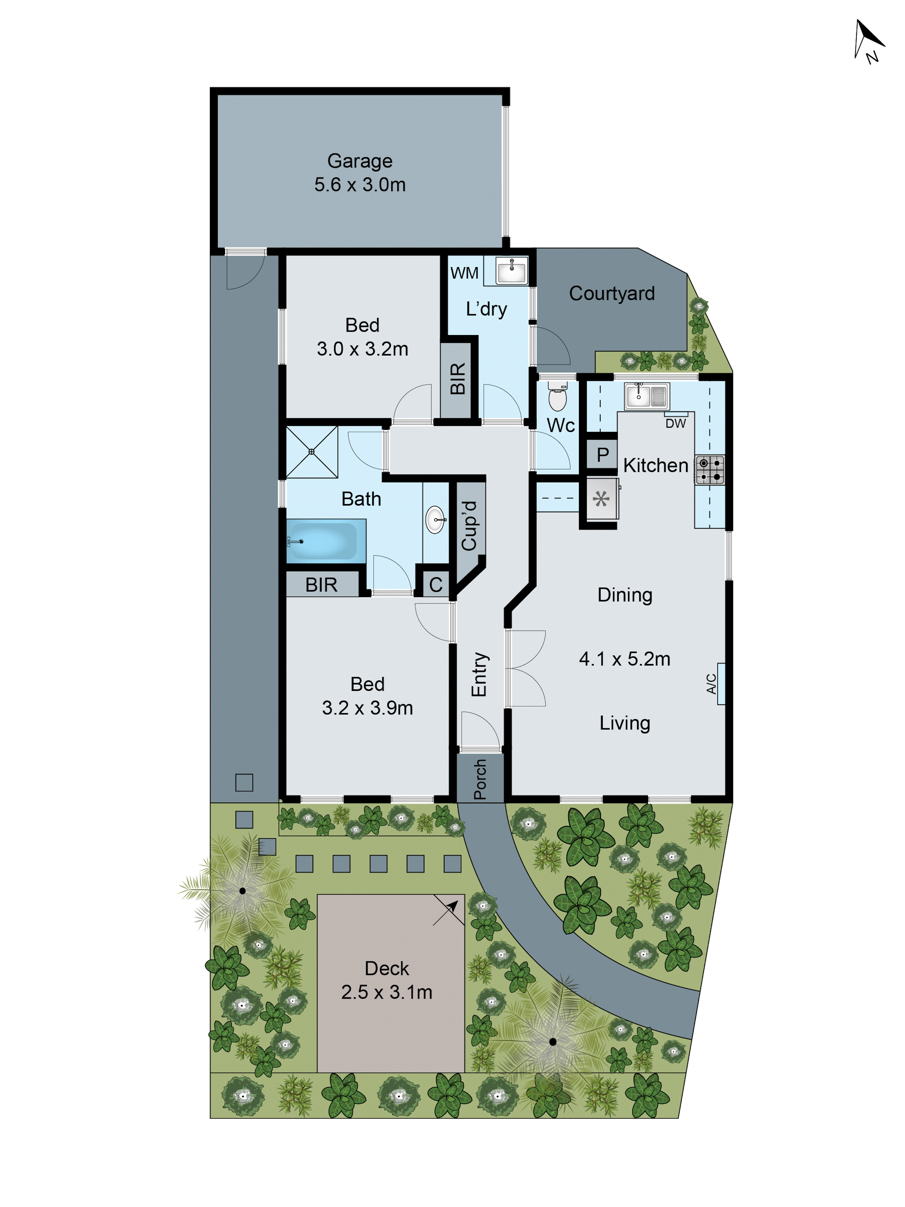 1/209 Verner Street, East Geelong VIC 3219 - Floorplan